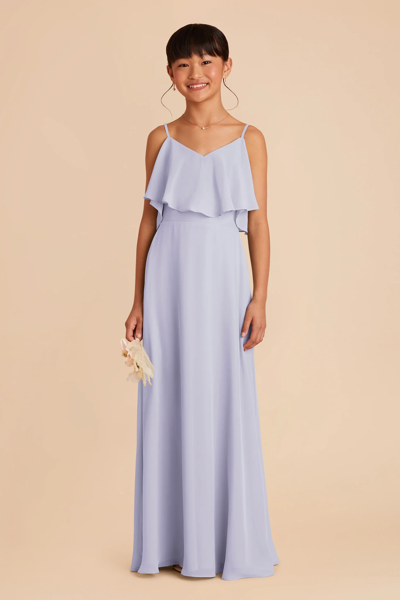 Janie Convertible Junior Dress - Periwinkle Blue - Image 3