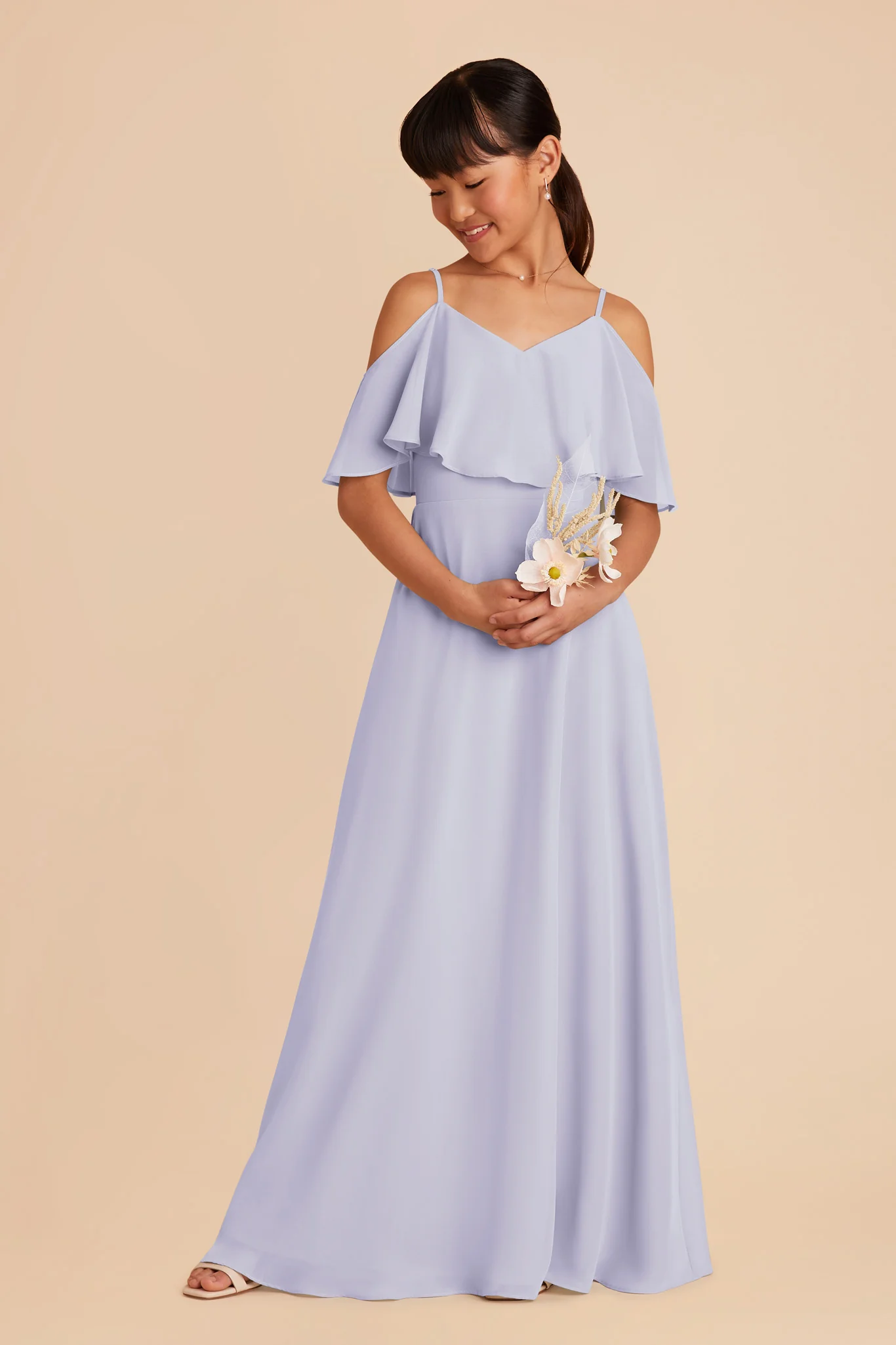 Janie Convertible Junior Dress - Periwinkle Blue - Image 4