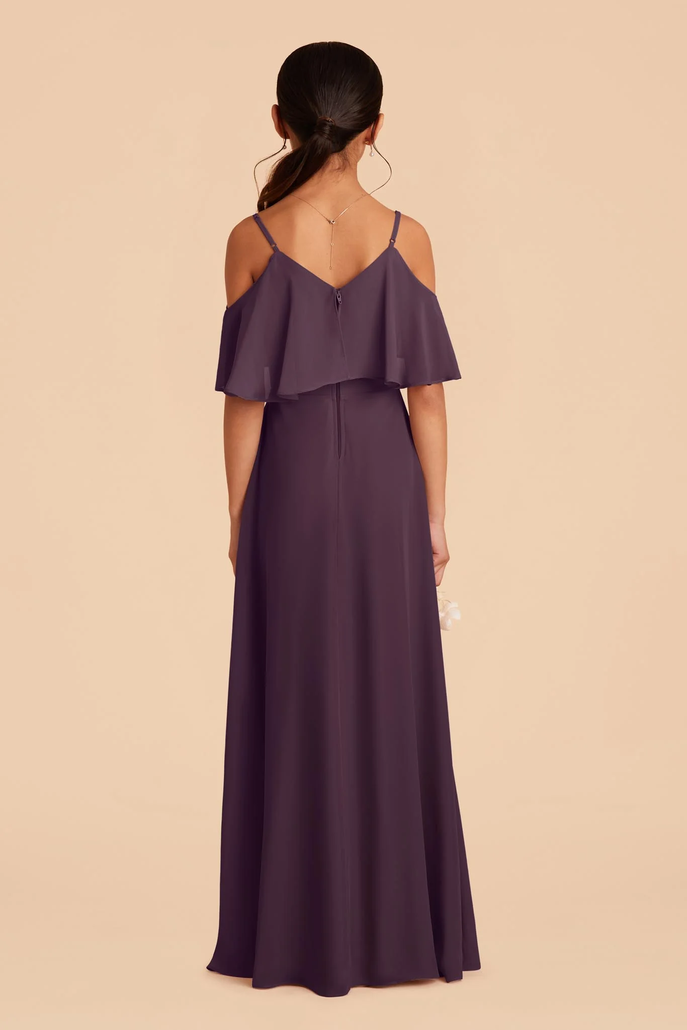 Janie Convertible Junior Dress - Plum - Image 5