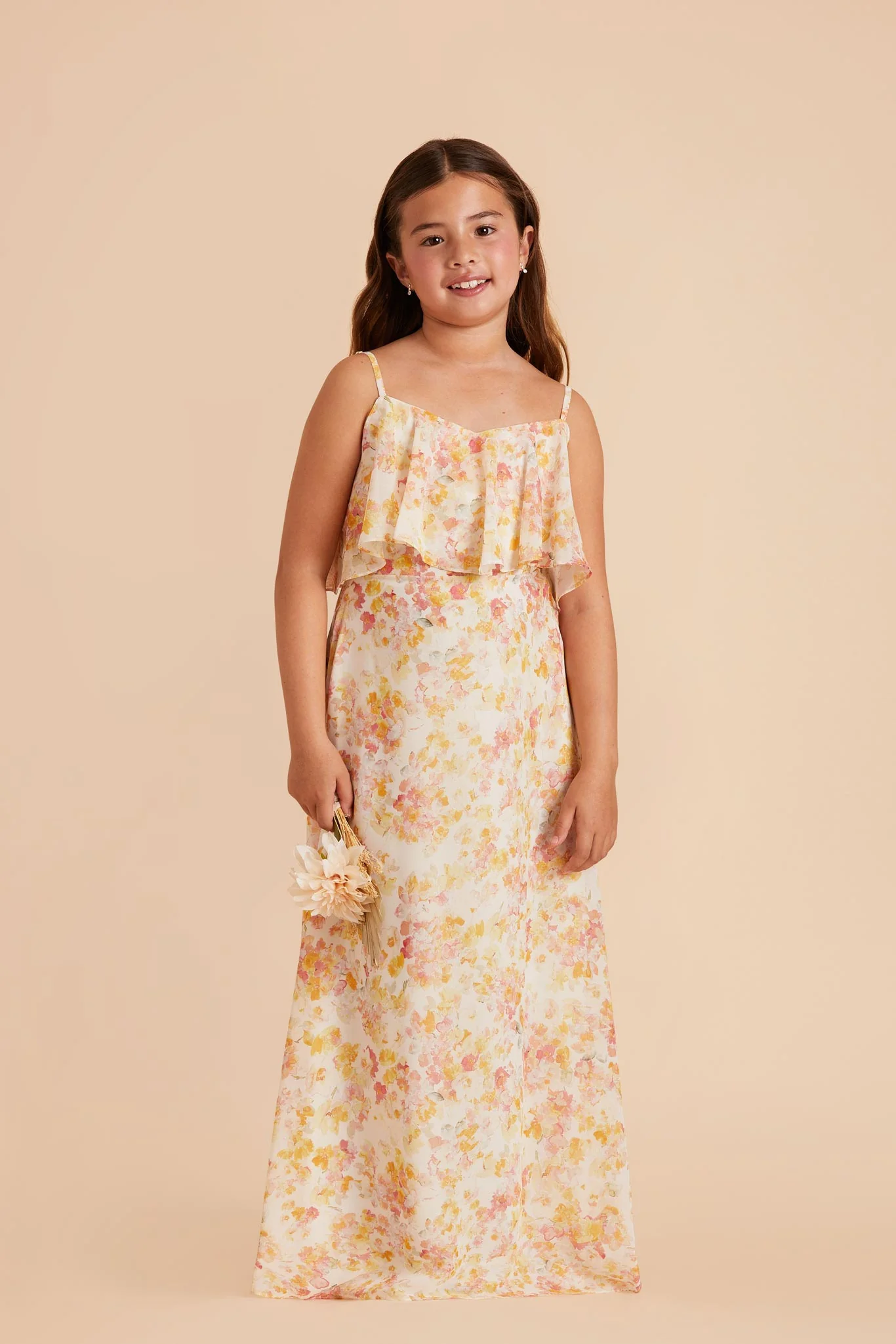 Janie Convertible Junior Dress - Pressed Floral - Image 2