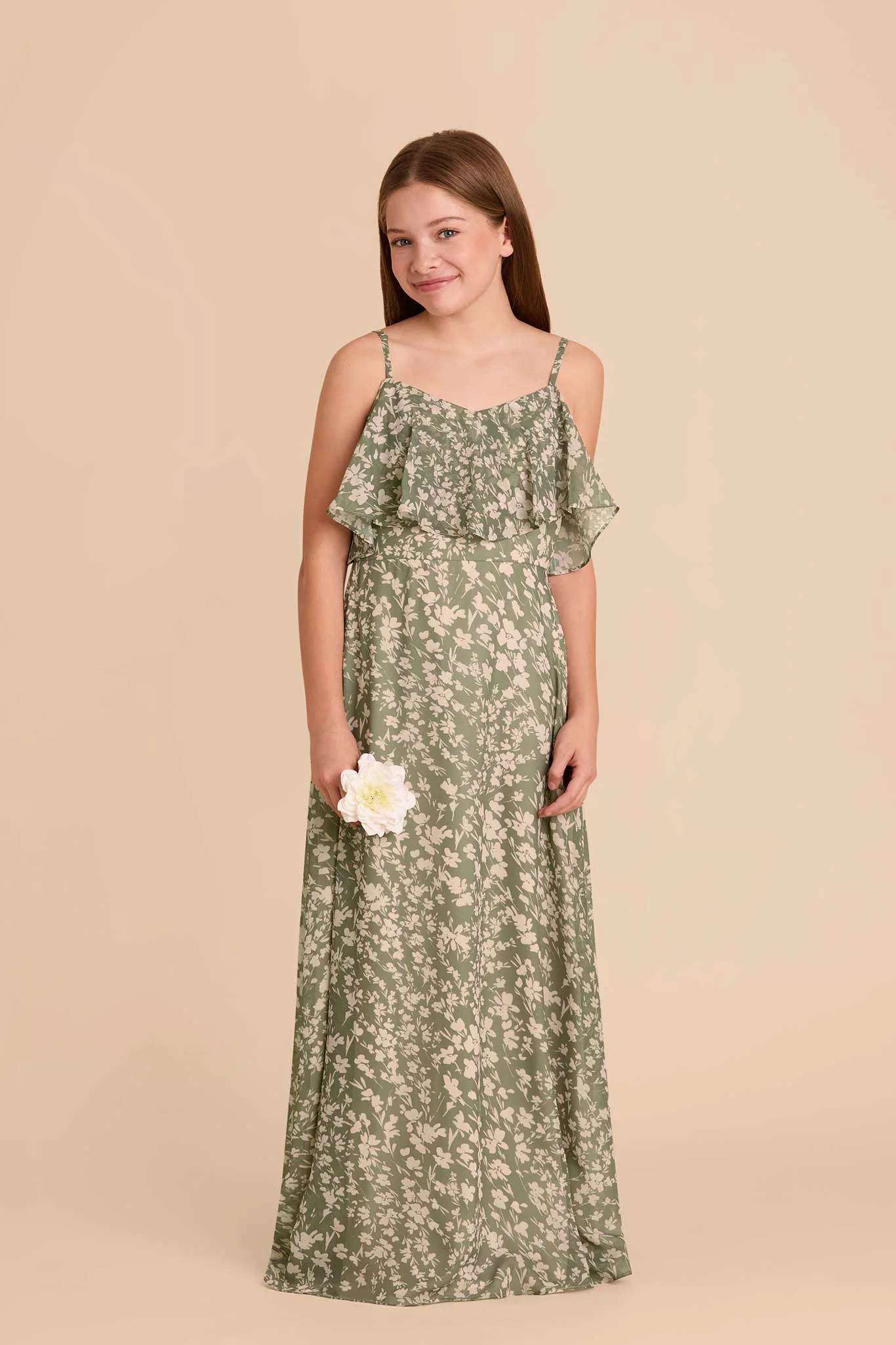 Janie Convertible Junior Dress - Thyme Dreamy Floral - Image 3
