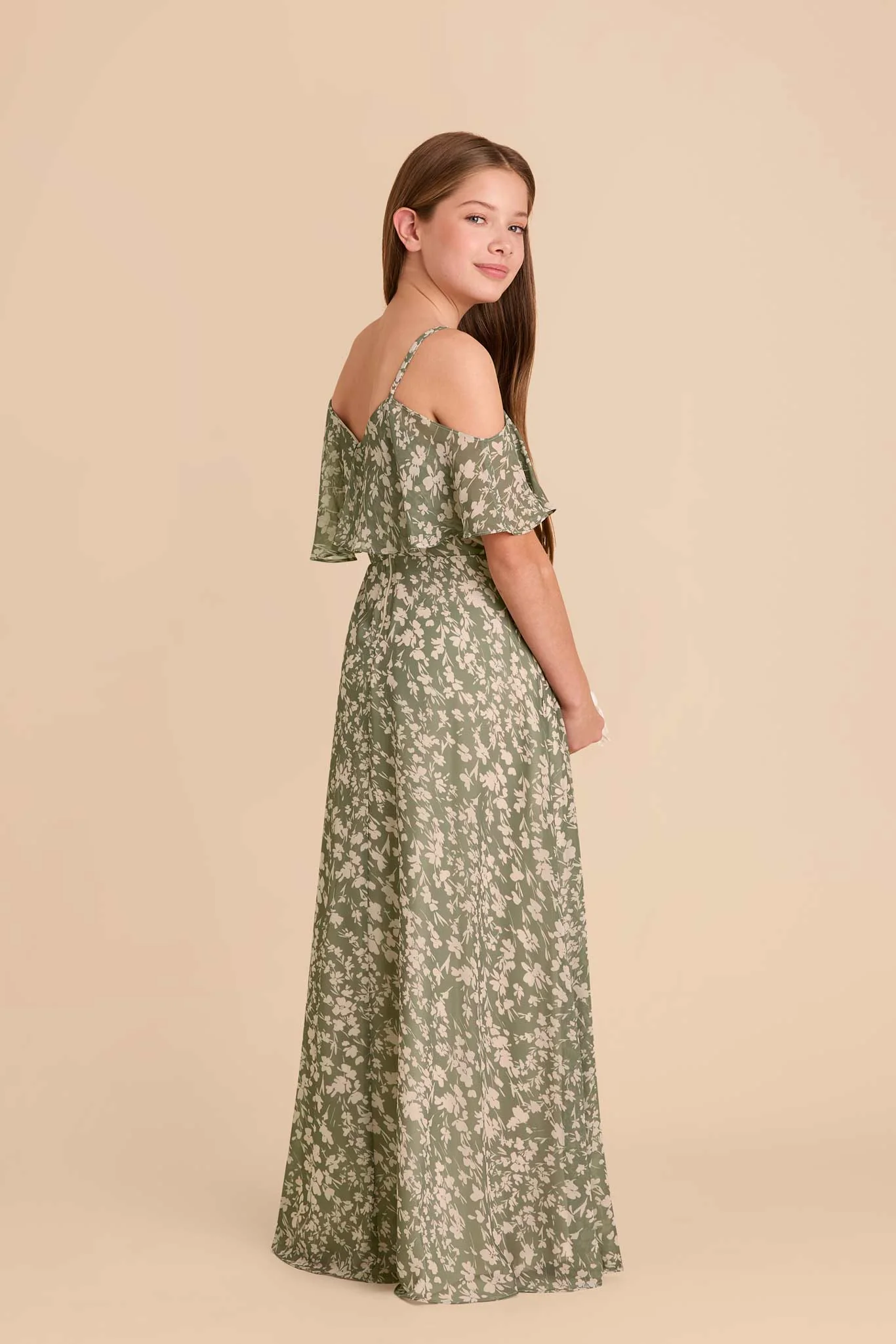Janie Convertible Junior Dress - Thyme Dreamy Floral - Image 4