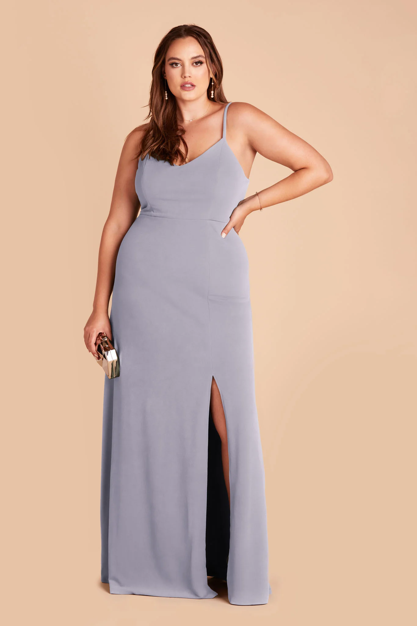 Jay Dress - Dusty Blue - Image 2