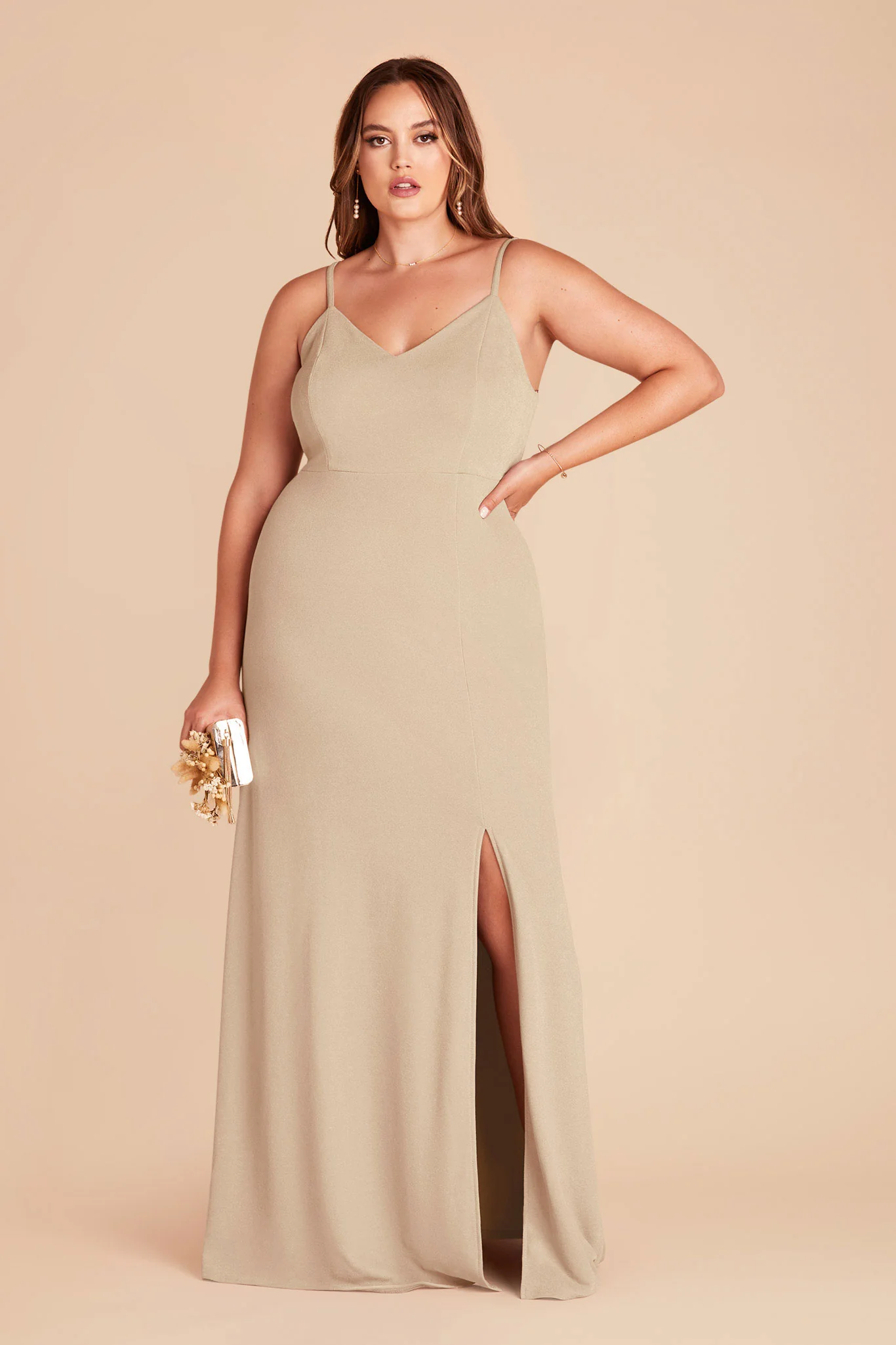 Jay Dress - Neutral Champagne - Image 2