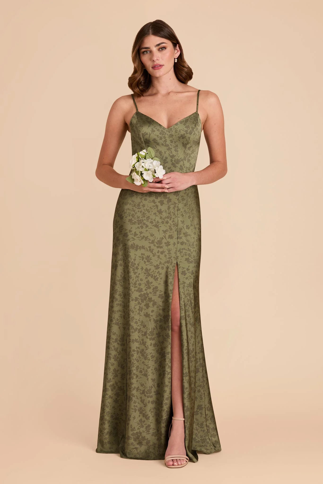 Jay Matte Satin Dress - Bright Martini Dreamy Floral - Image 2
