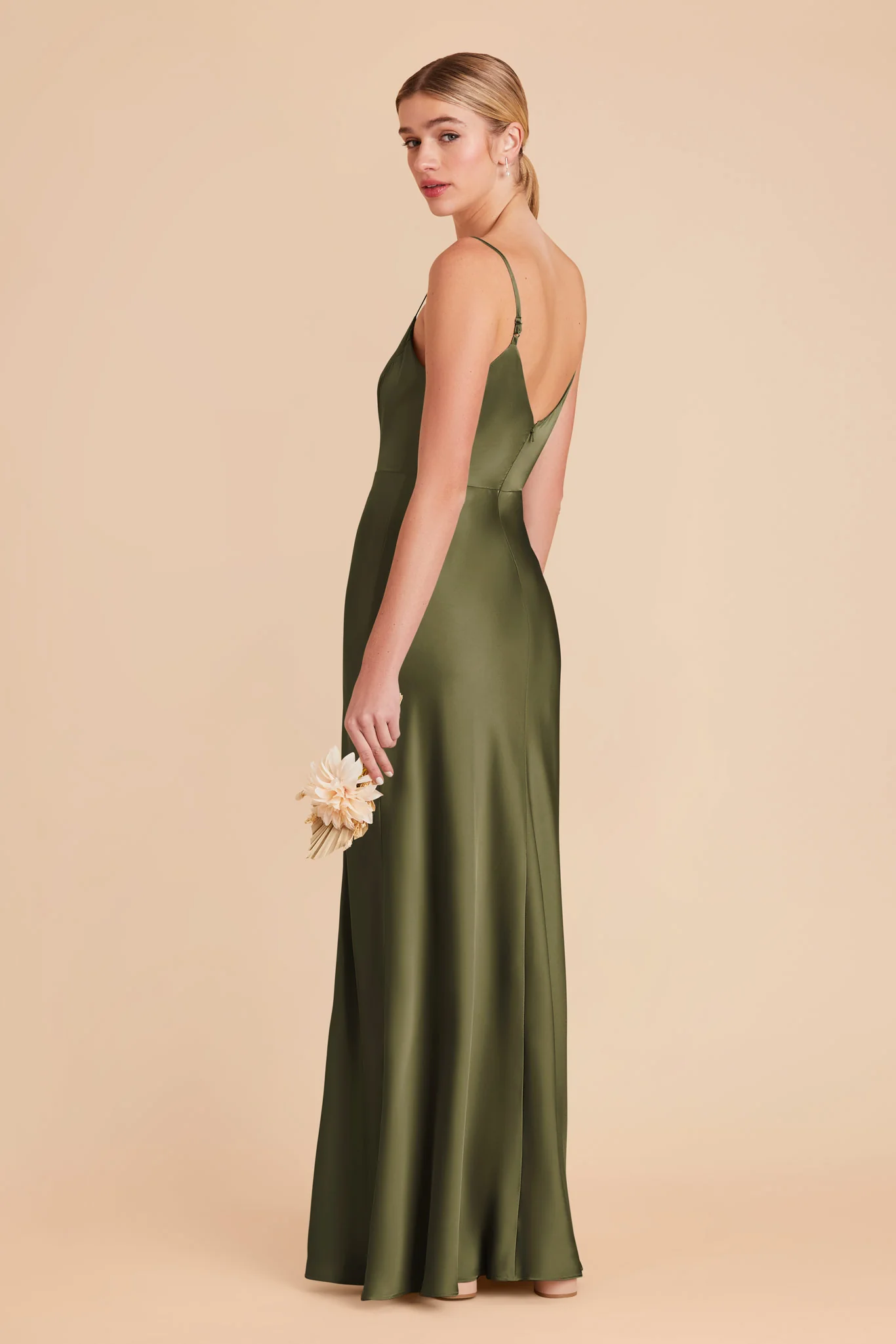 Jay Matte Satin Dress - Martini - Image 4