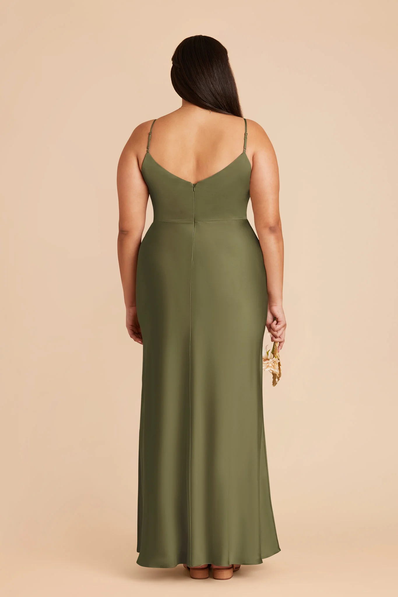 Jay Matte Satin Dress - Martini - Image 8