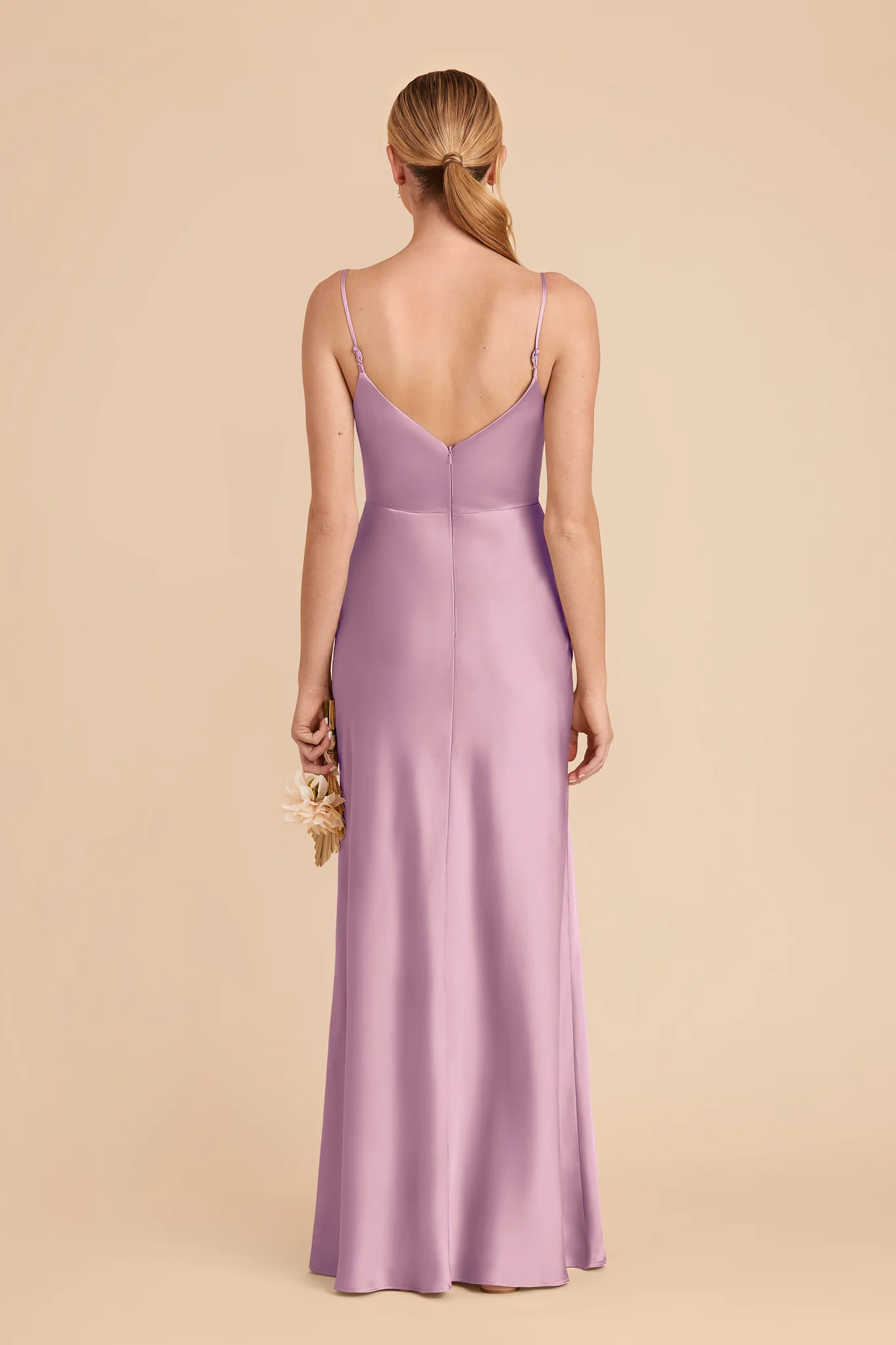 Jay Matte Satin Dress - Orchid - Image 5