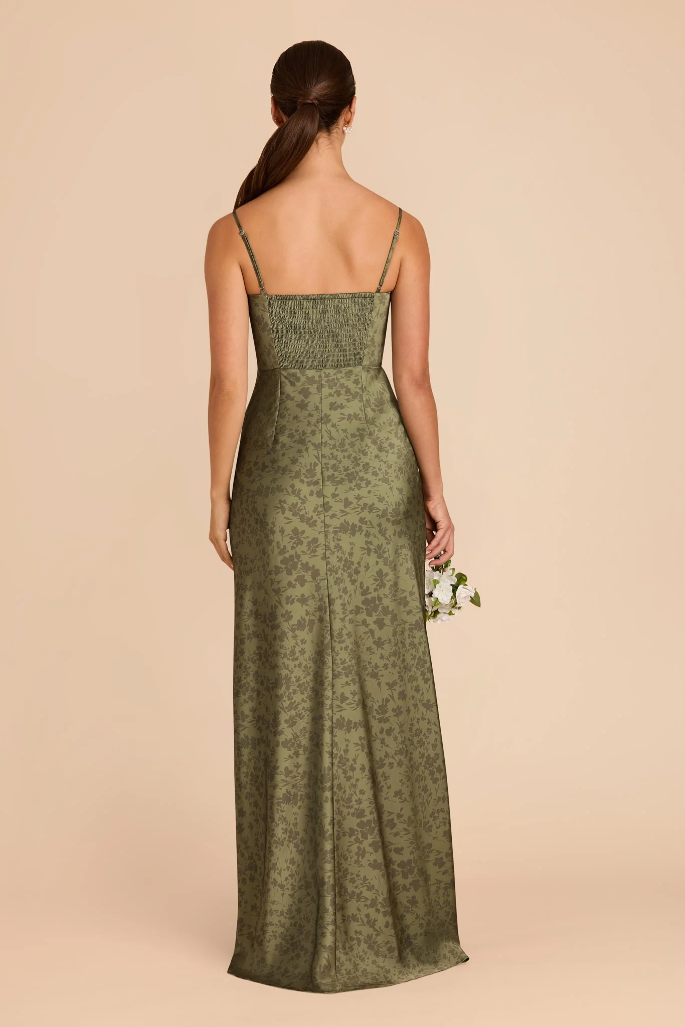 Jessica Matte Satin Dress - Bright Martini Dreamy Floral - Image 4