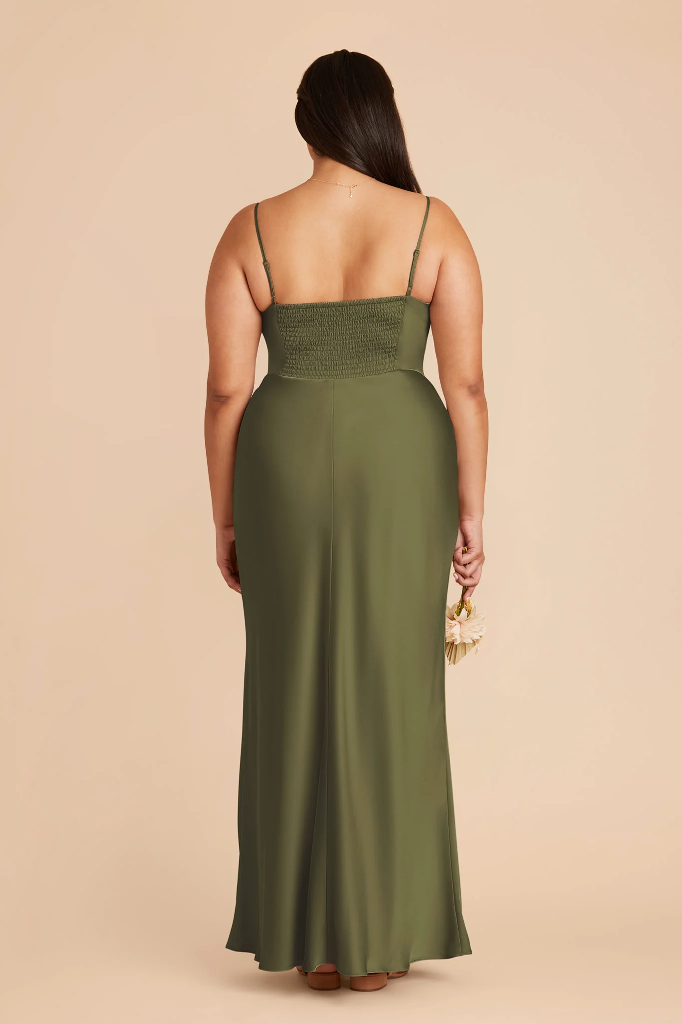 Jessica Matte Satin Dress - Martini - Image 10