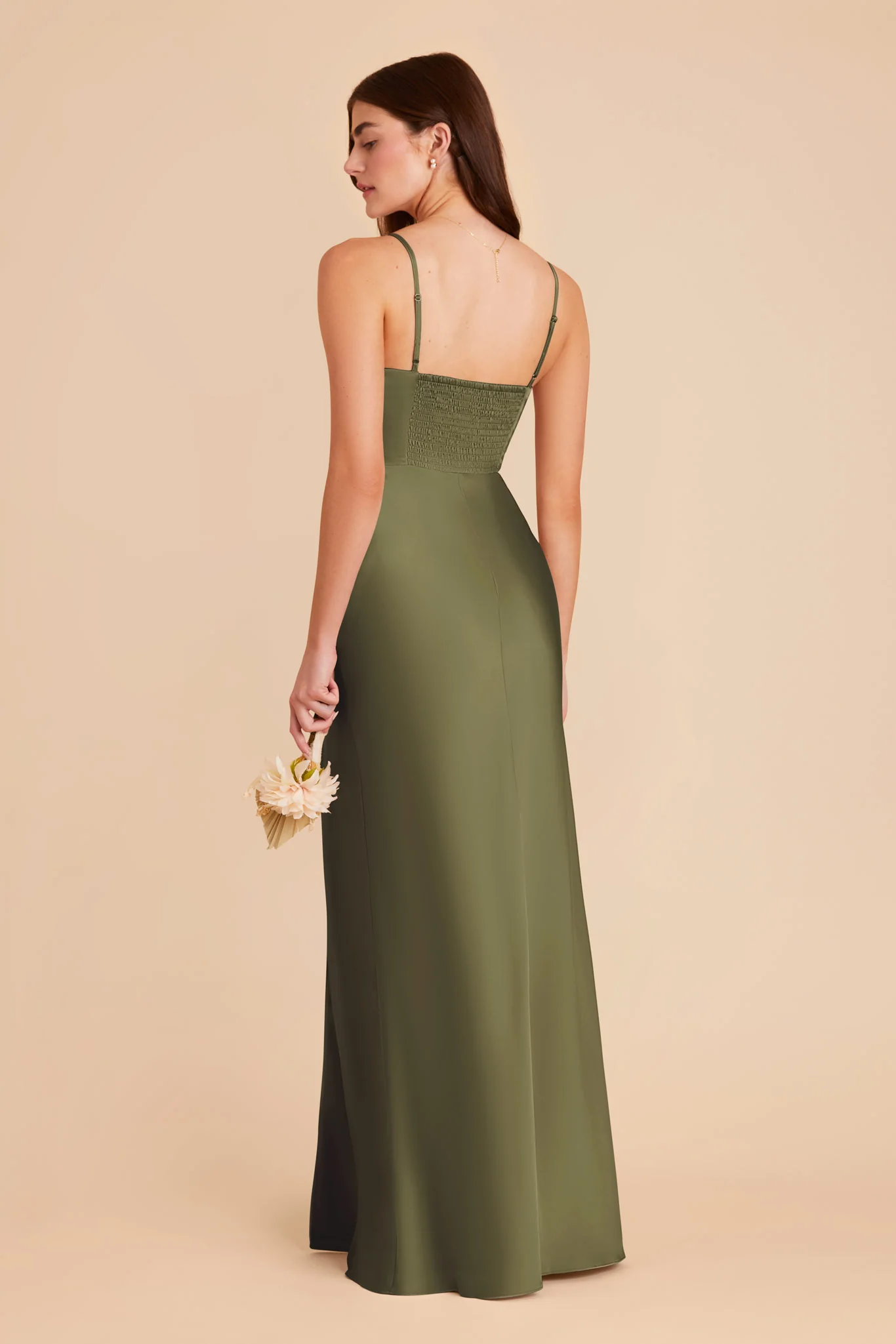 Jessica Matte Satin Dress - Martini - Image 6