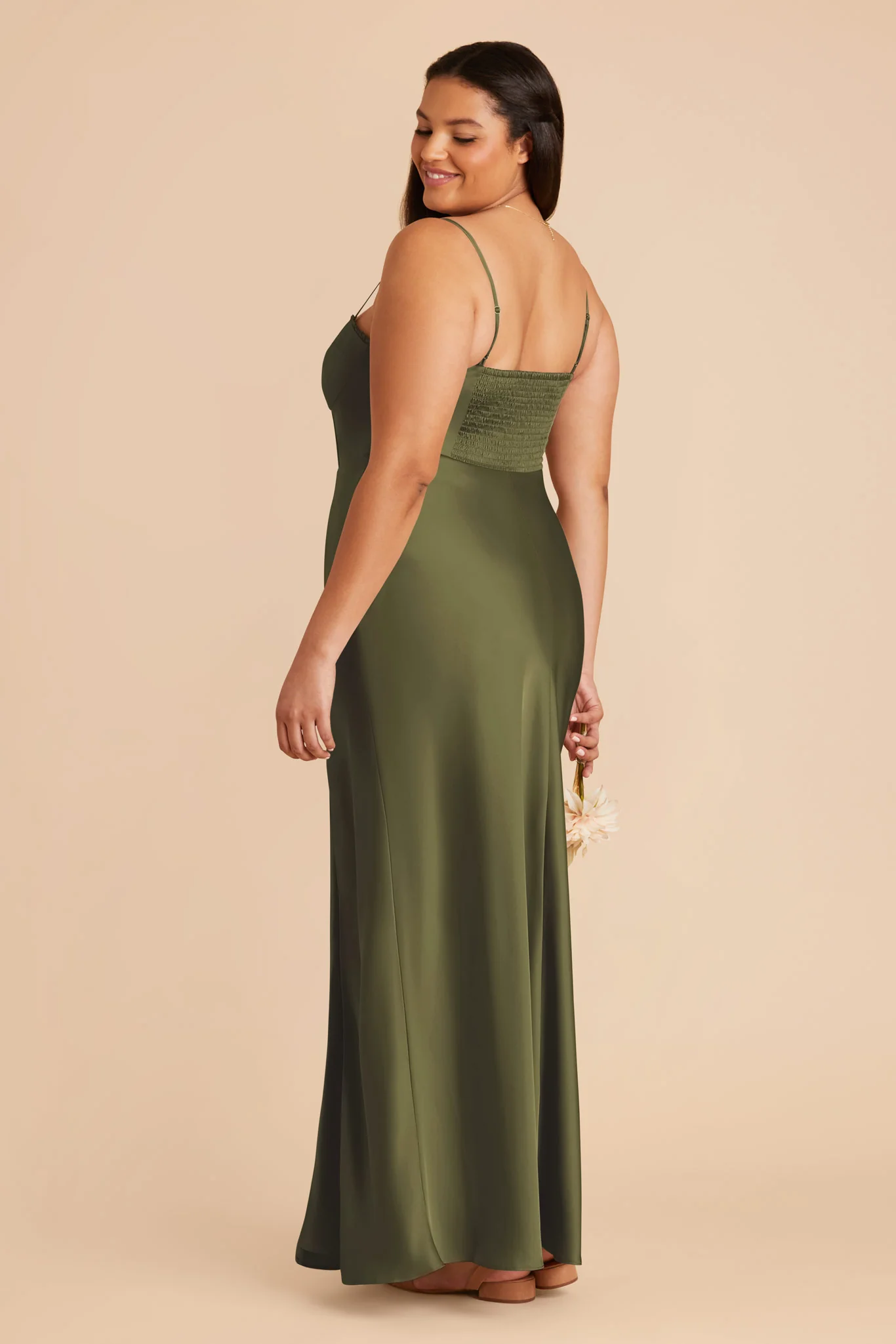 Jessica Matte Satin Dress - Martini - Image 9