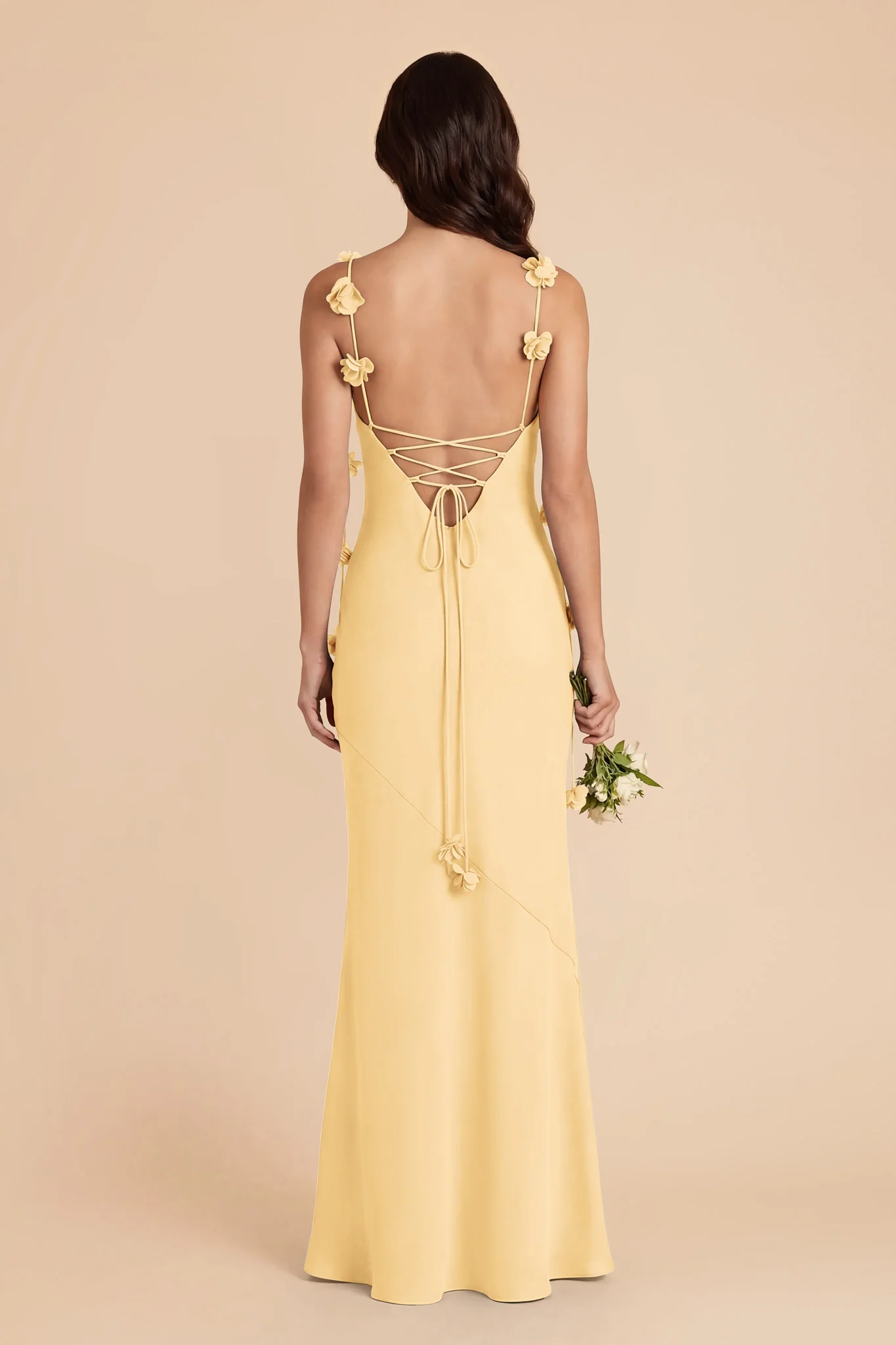 Jessie Chiffon Dress - Butter - Image 4