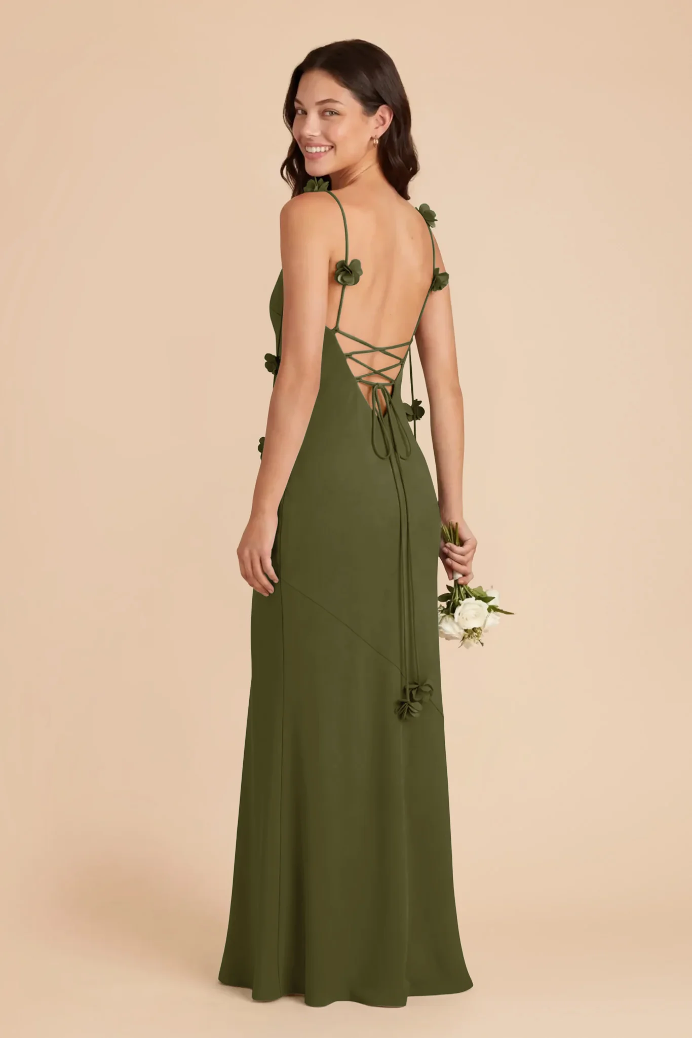 Jessie Chiffon Dress - Martini