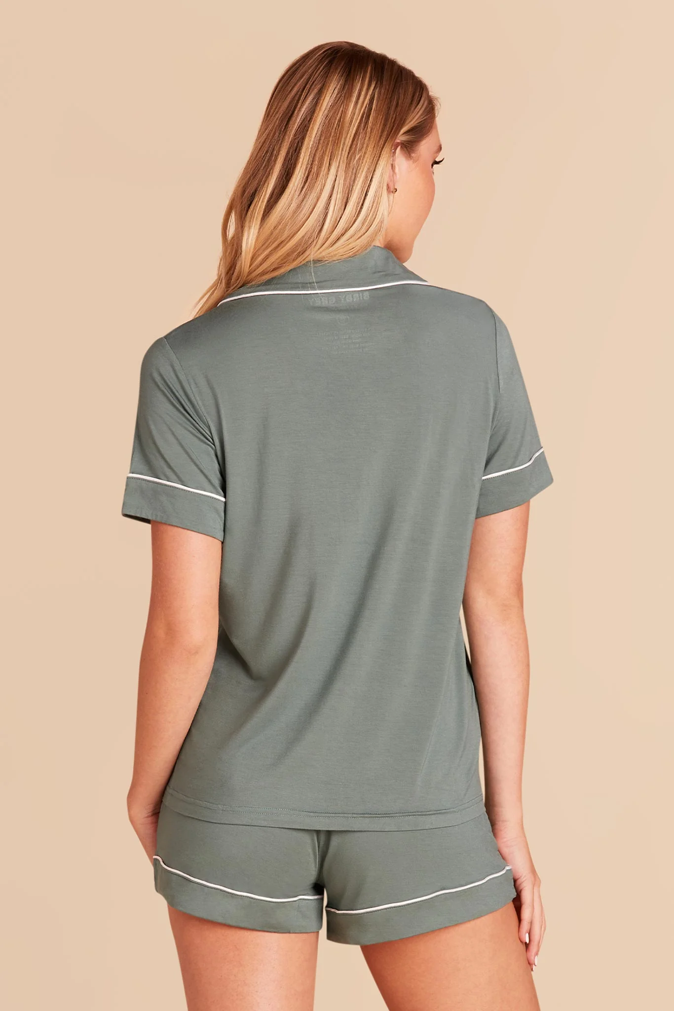 Jonny Bamboo Pajama Set - Sea Glass - Image 7