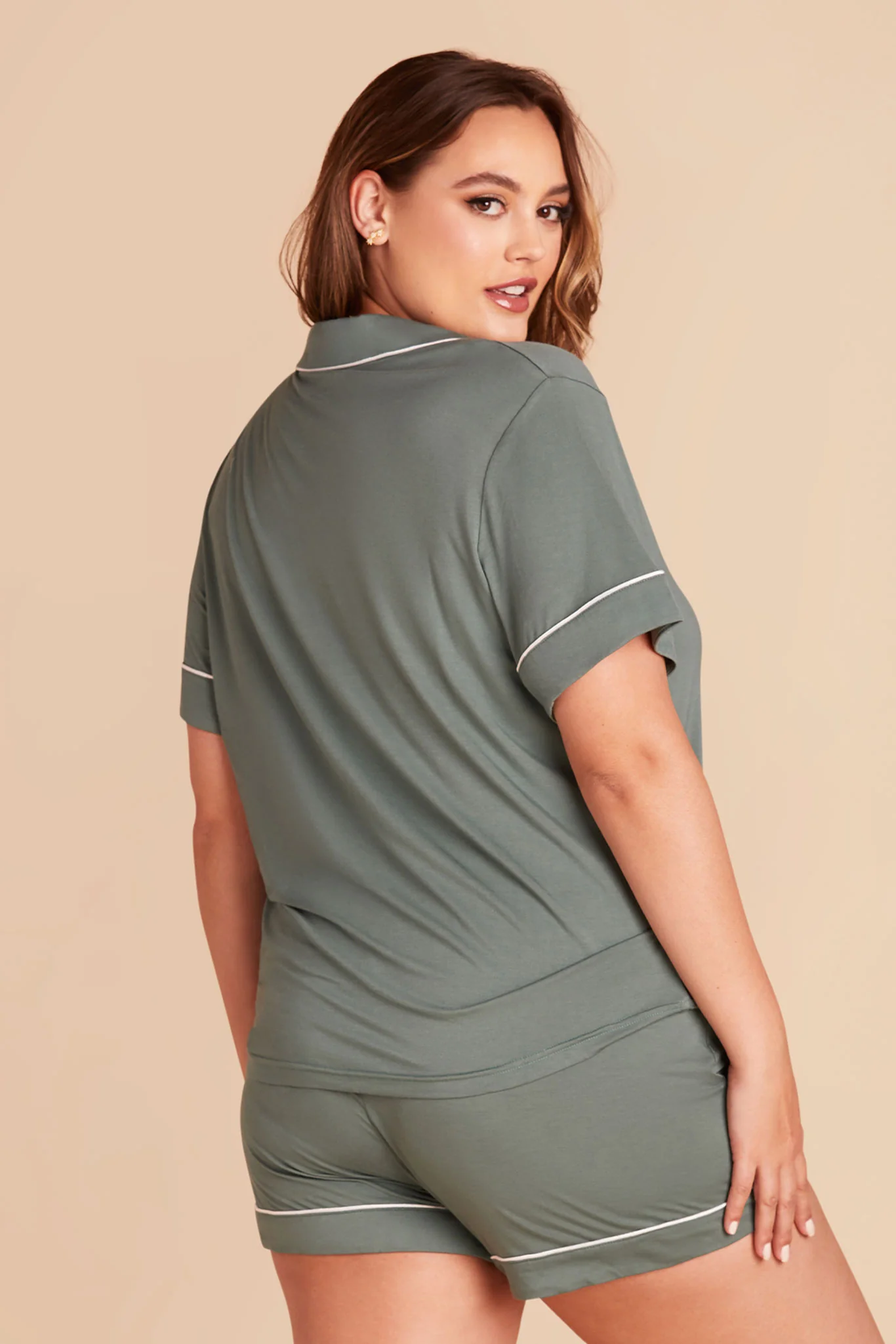 Jonny Bamboo Pajama Set - Sea Glass - Image 9