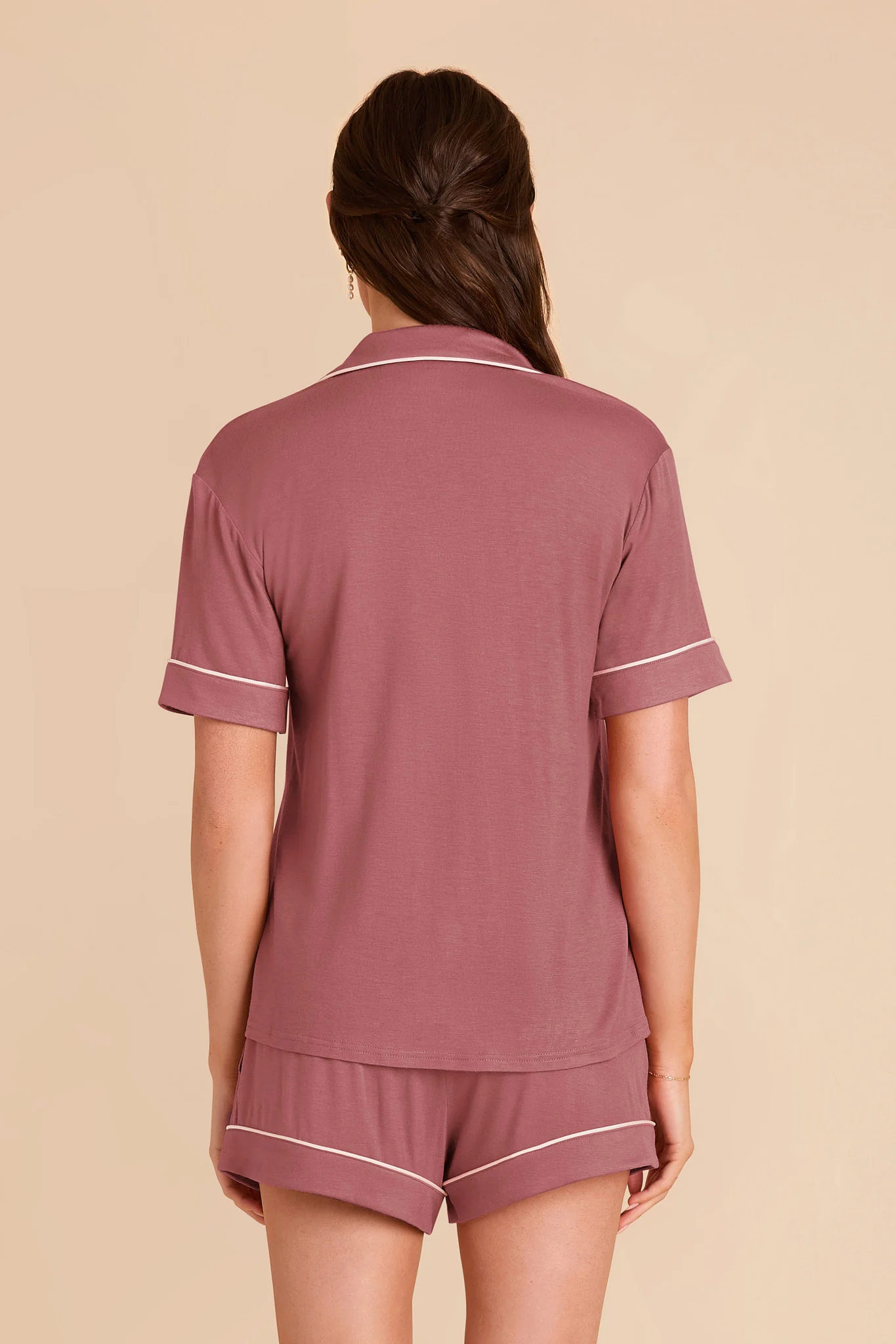Jonny Bamboo Pajama Set - Wild Rose - Image 6