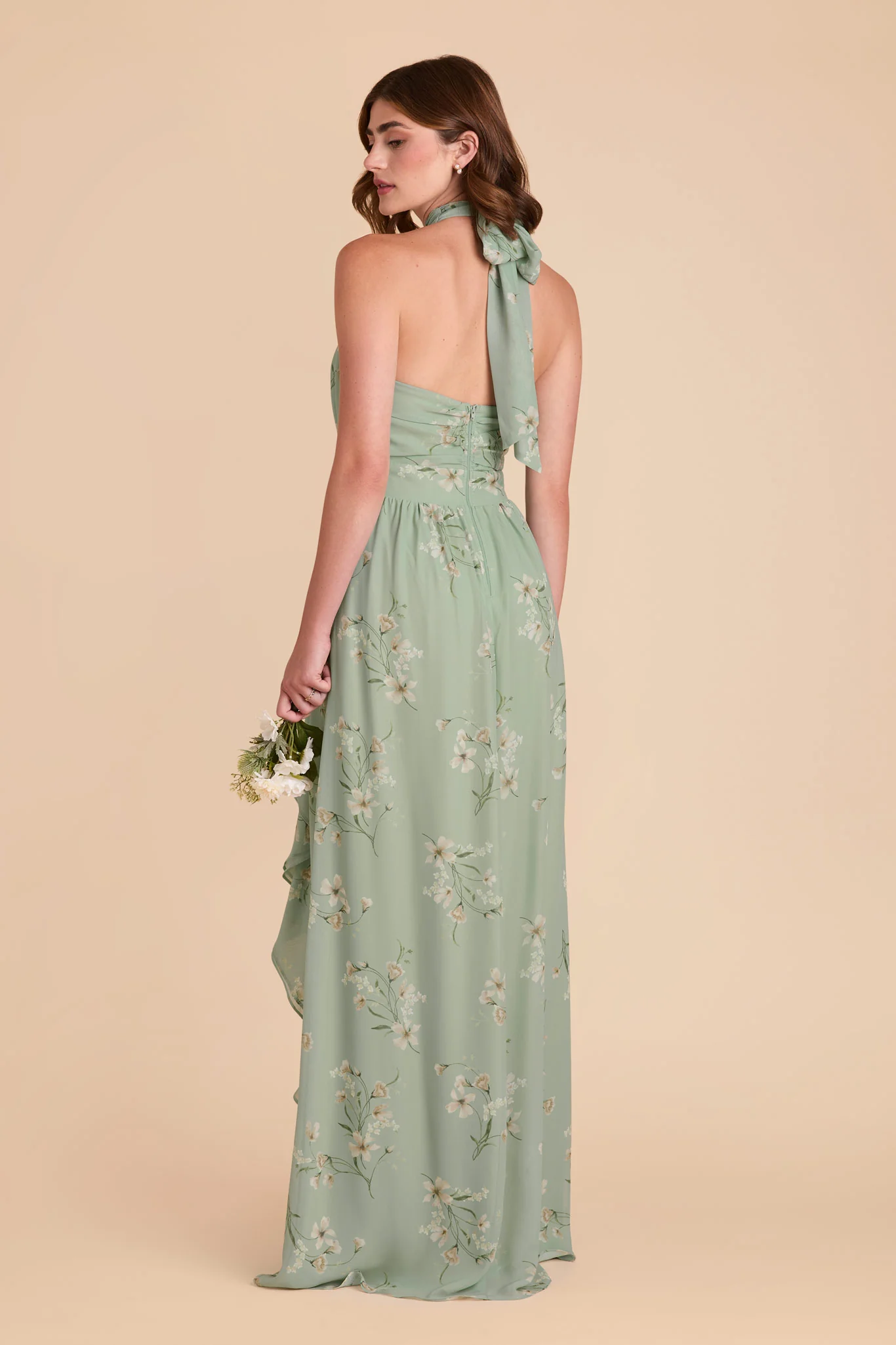 Joyce Chiffon Dress - Sage Le Fleur - Image 5