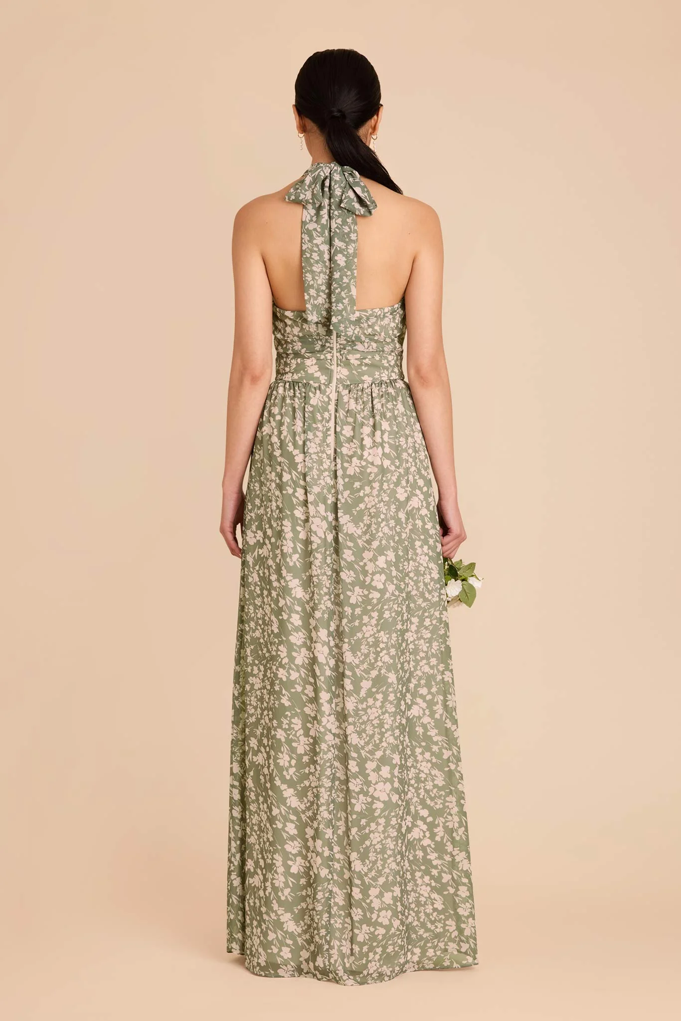 Joyce Chiffon Dress - Thyme Dreamy Floral - Image 4