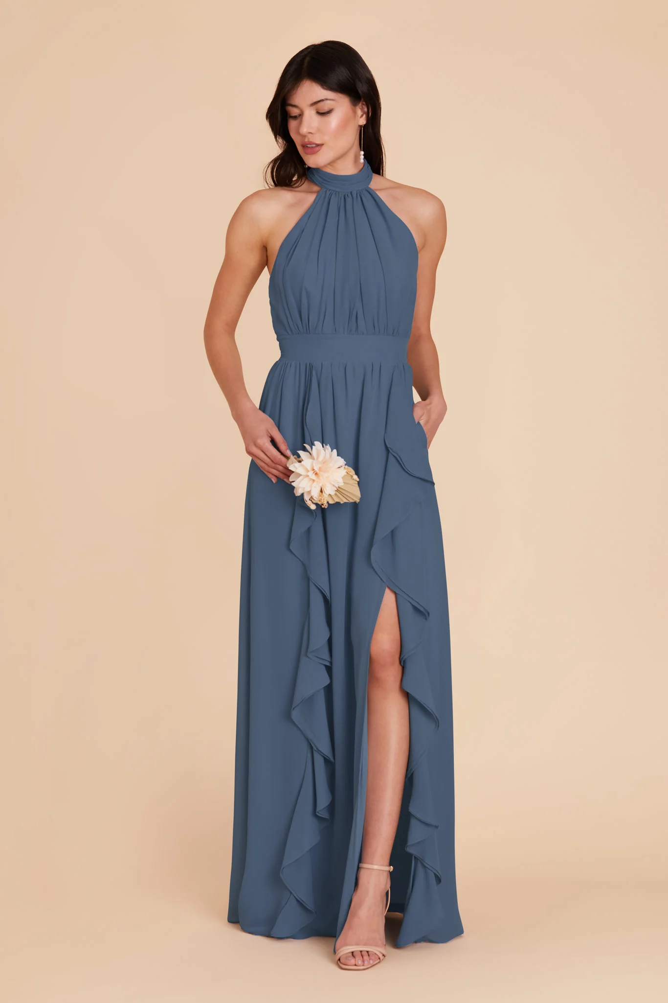 Joyce Chiffon Dress - Twilight - Image 3