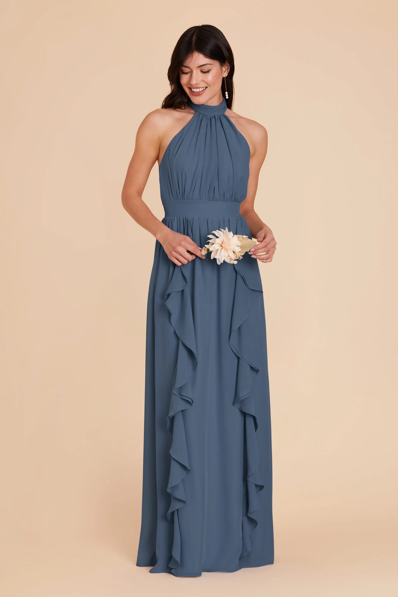 Joyce Chiffon Dress - Twilight - Image 4