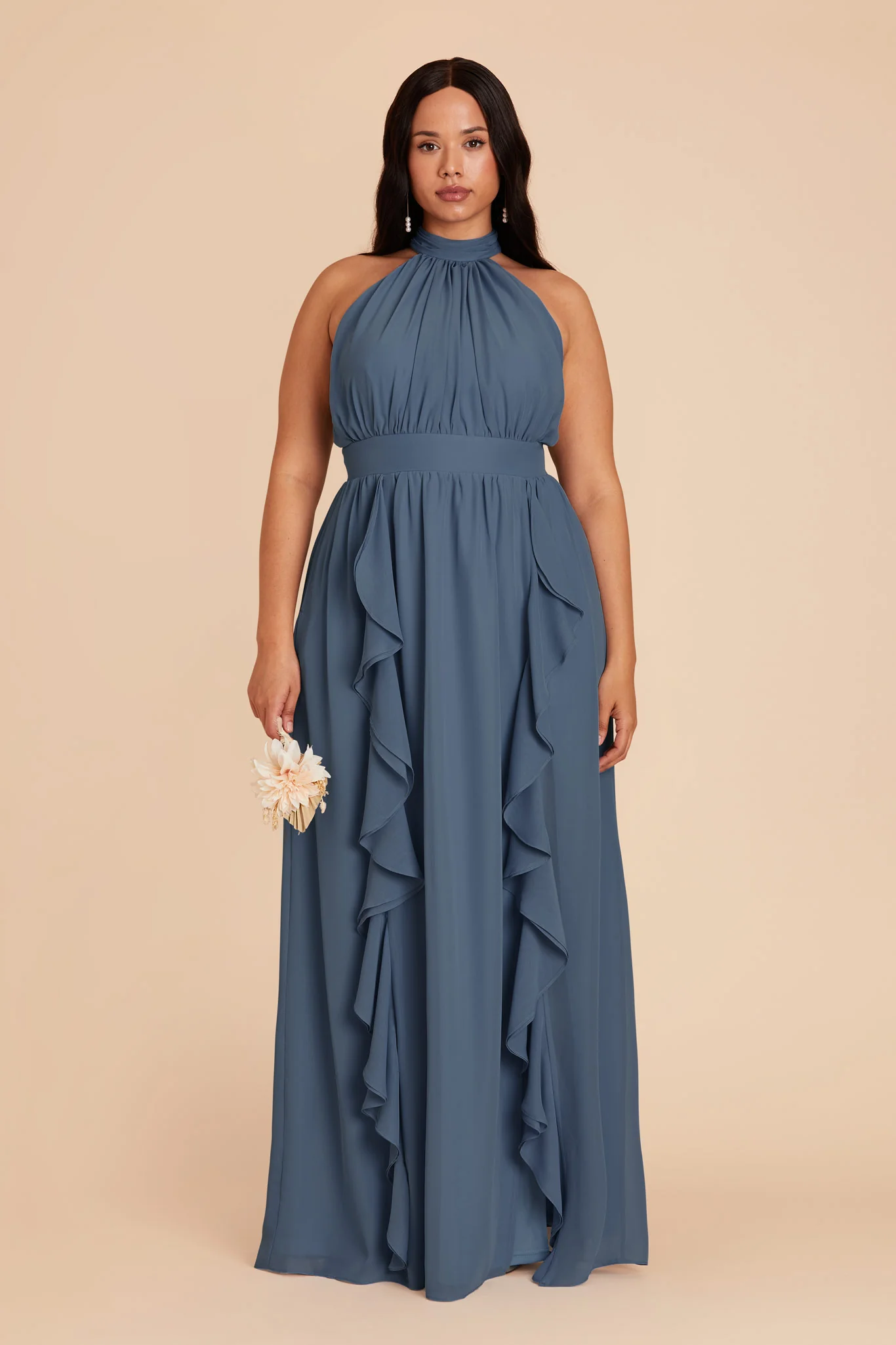 Joyce Chiffon Dress - Twilight - Image 6