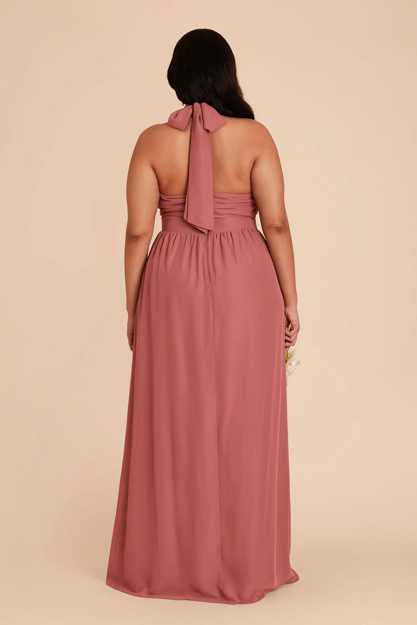 Joyce Chiffon Dress - Wild Rose - Image 10