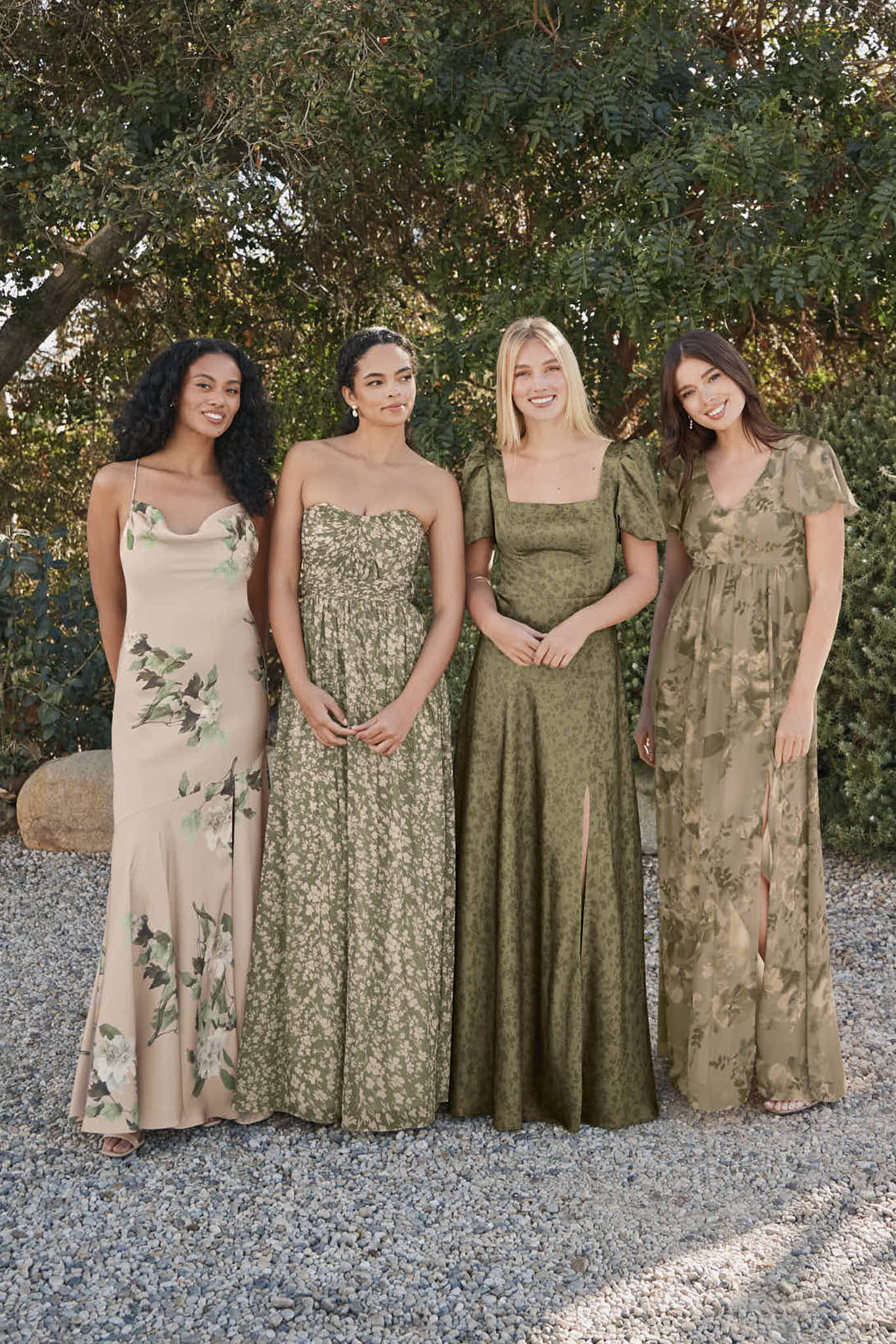 Judy Matte Satin Dress - Bright Martini Dreamy Floral - Image 6