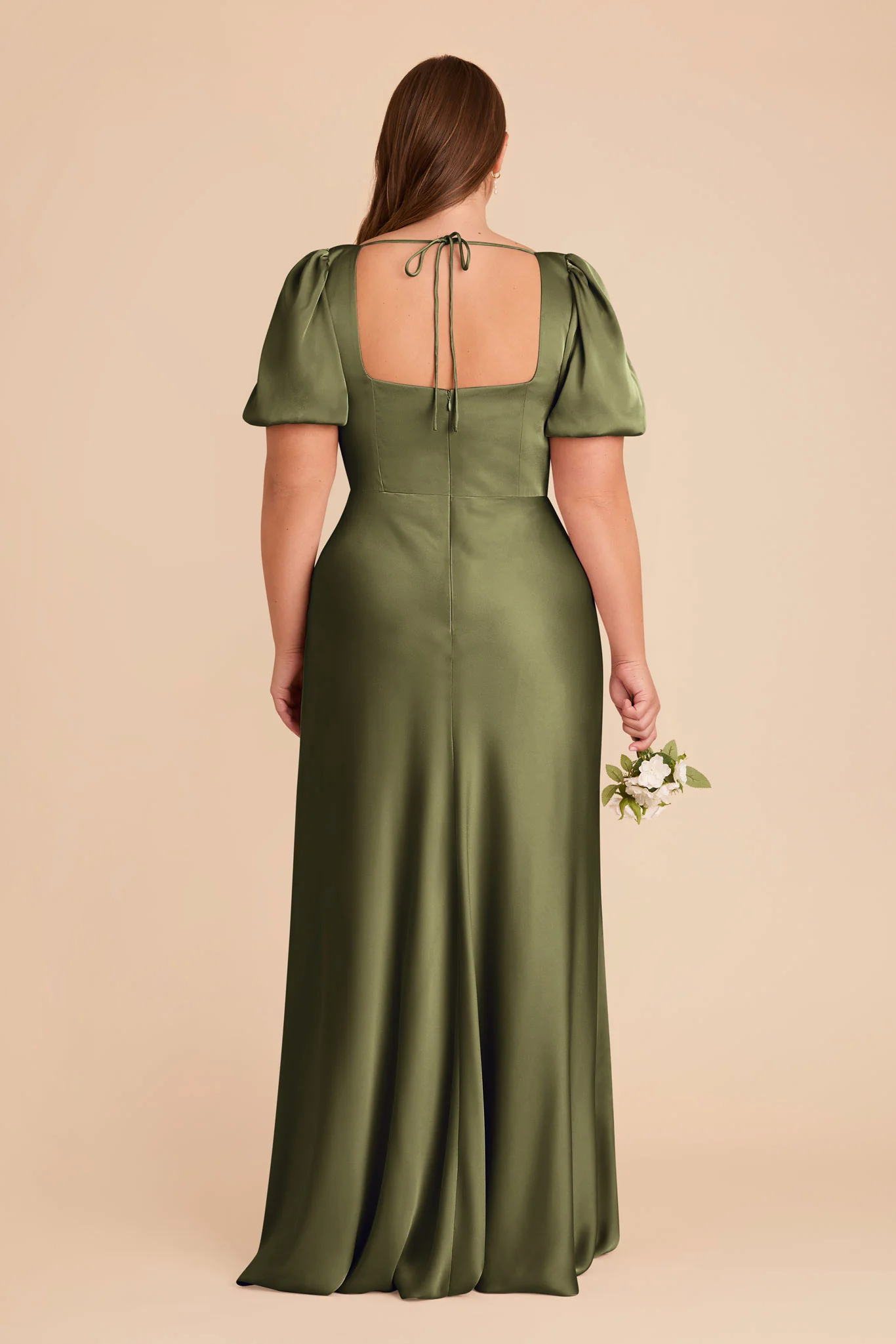 Judy Matte Satin Dress - Martini - Image 10