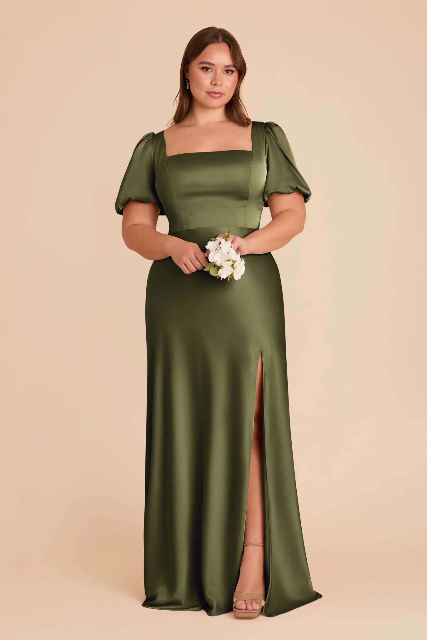 Judy Matte Satin Dress - Martini - Image 8