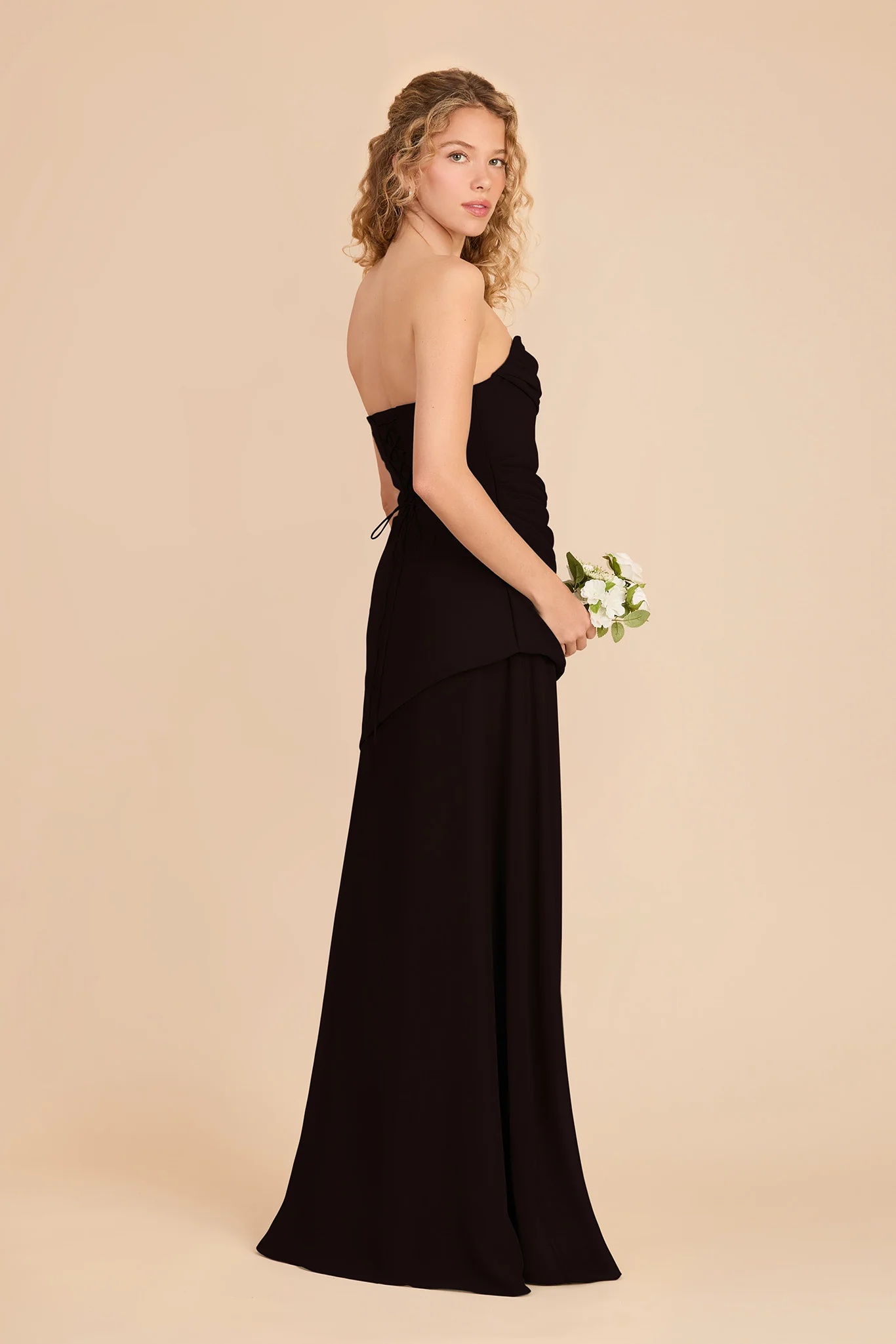 Kai Chiffon Dress - Black - Image 3