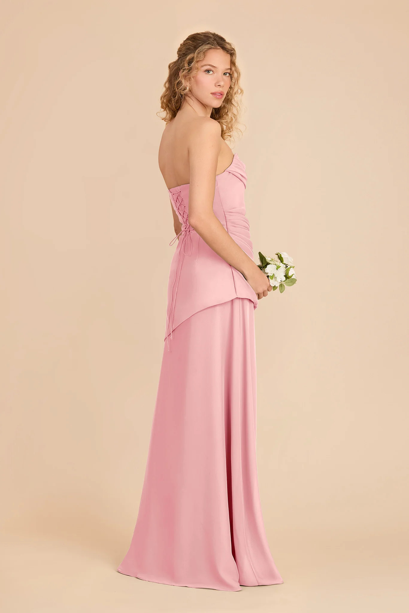 Kai Chiffon Dress - Bubblegum Pink - Image 3