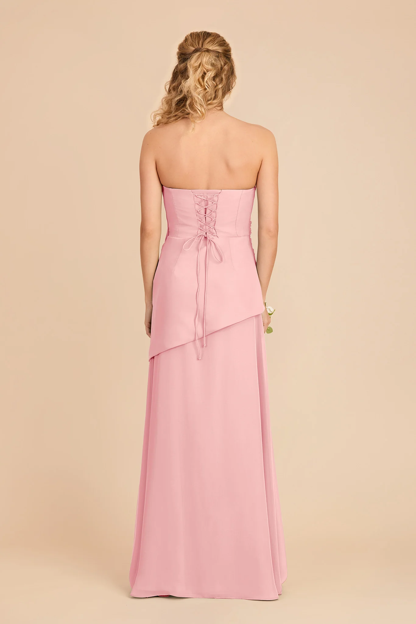 Kai Chiffon Dress - Bubblegum Pink - Image 5