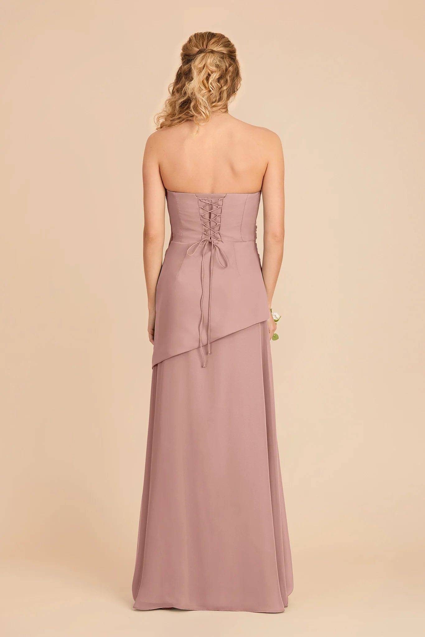 Kai Chiffon Dress - English Rose - Image 5
