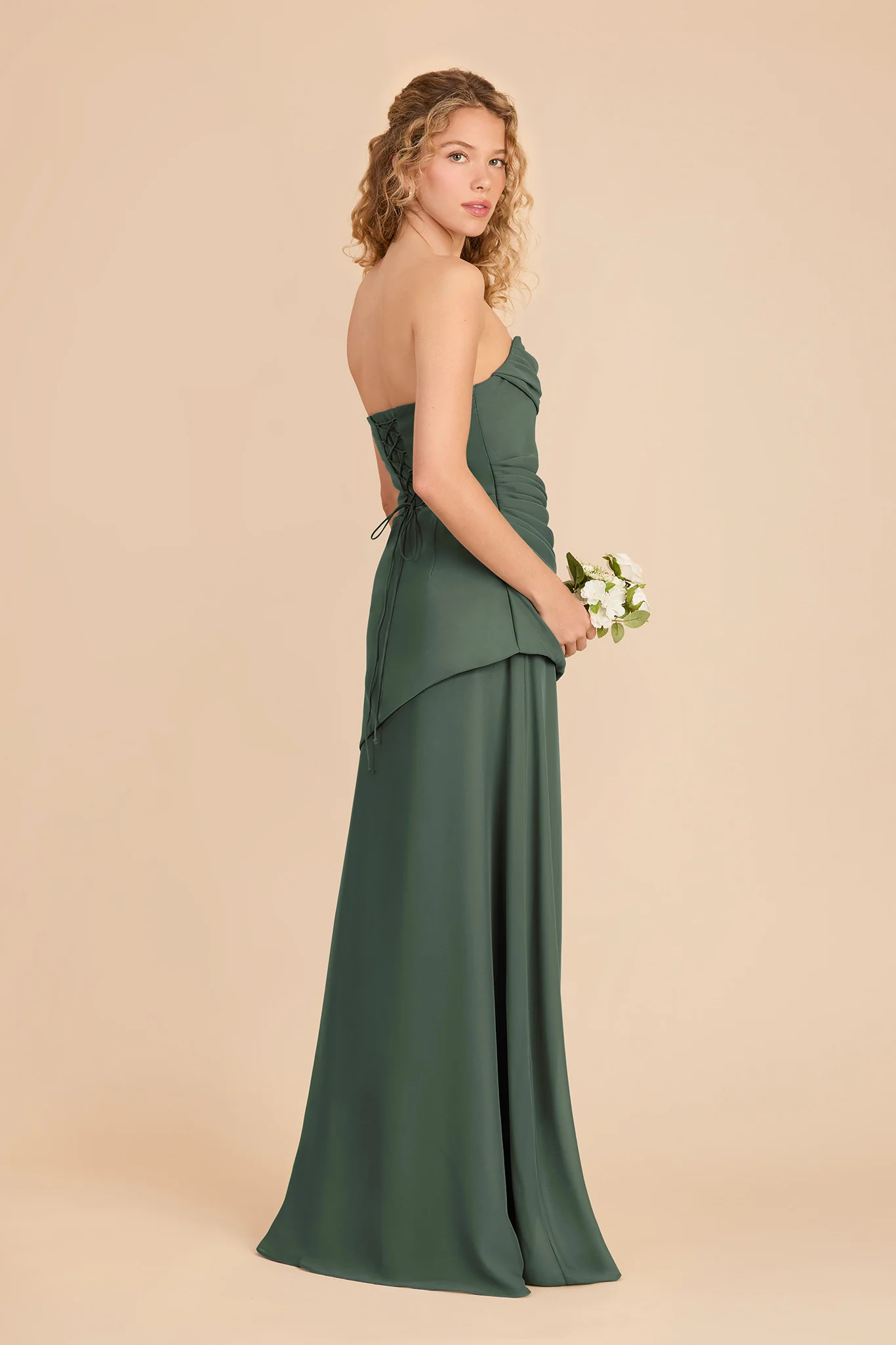 Kai Chiffon Dress - Eucalyptus - Image 3
