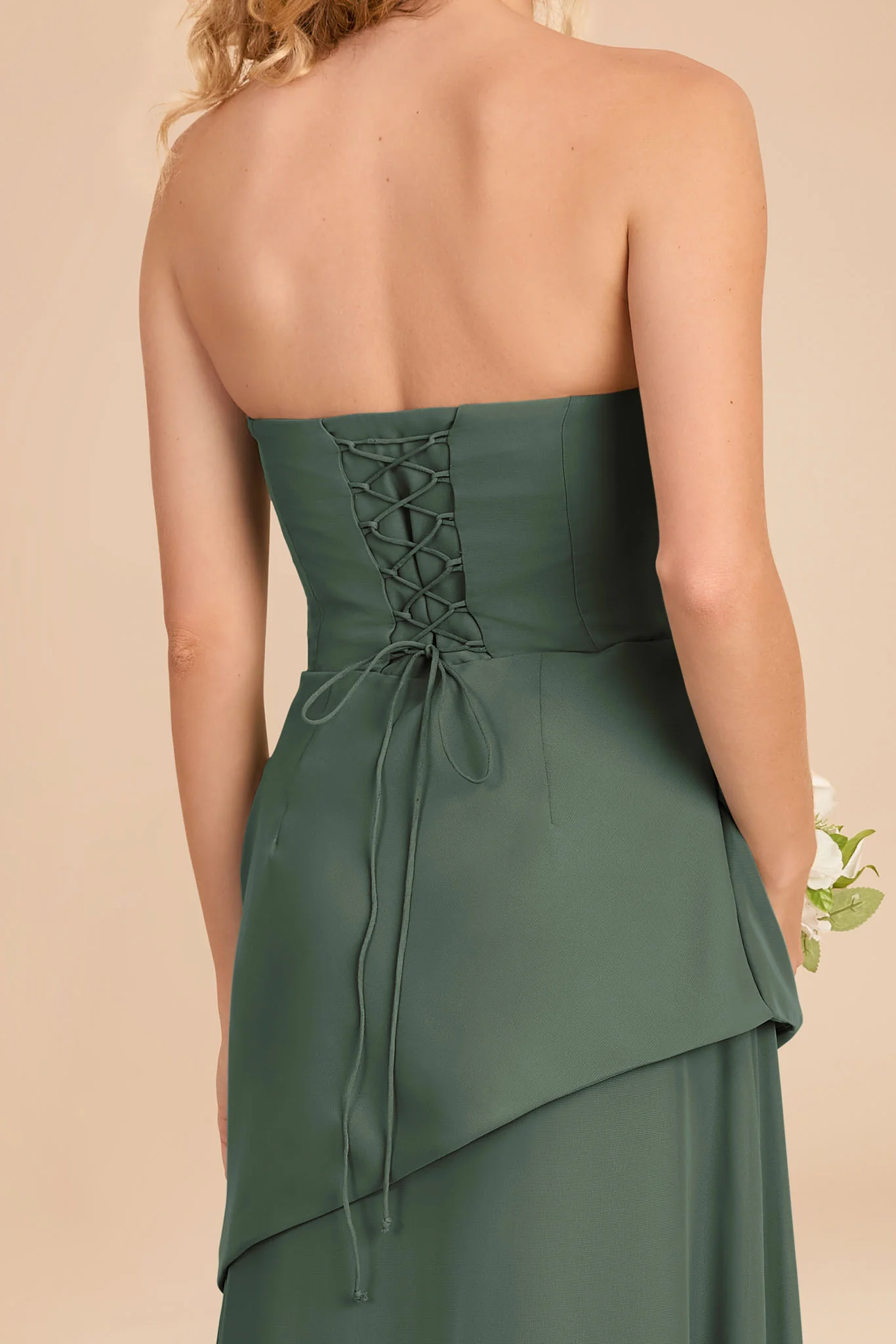 Kai Chiffon Dress - Eucalyptus - Image 4