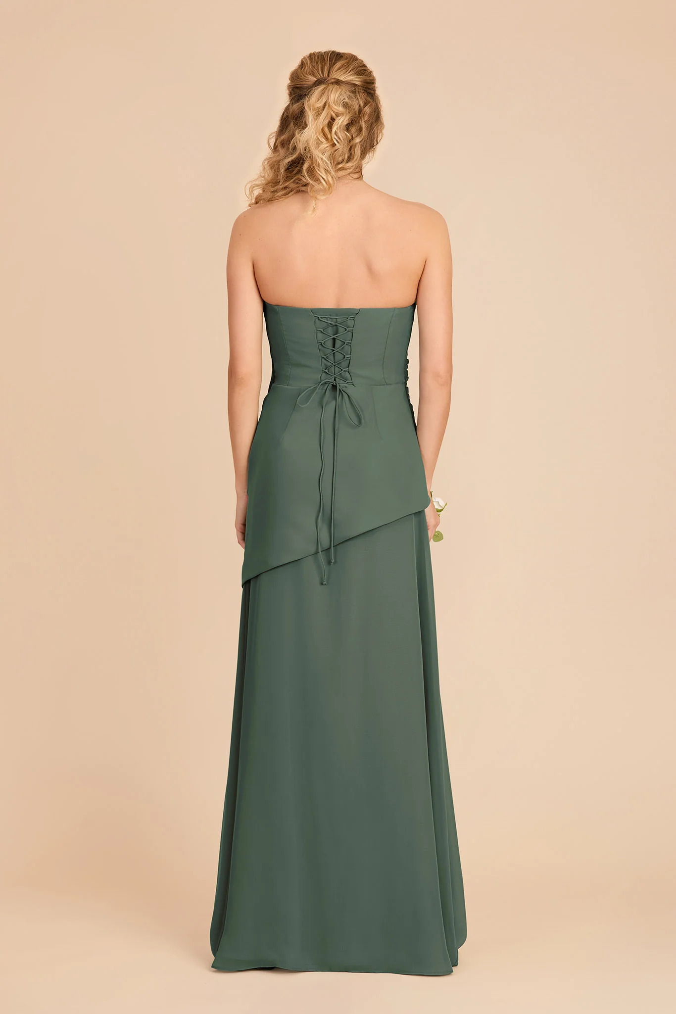 Kai Chiffon Dress - Eucalyptus - Image 5