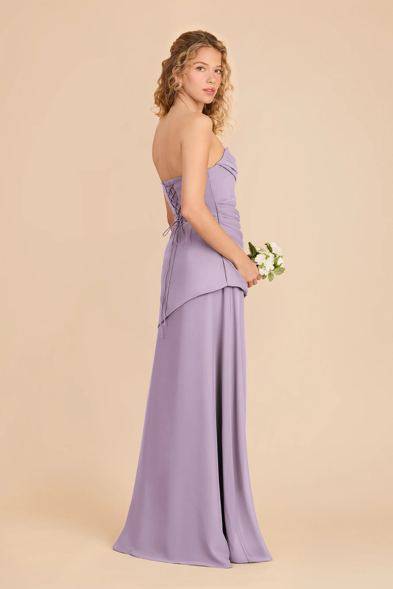 Kai Chiffon Dress - Lavender - Image 3