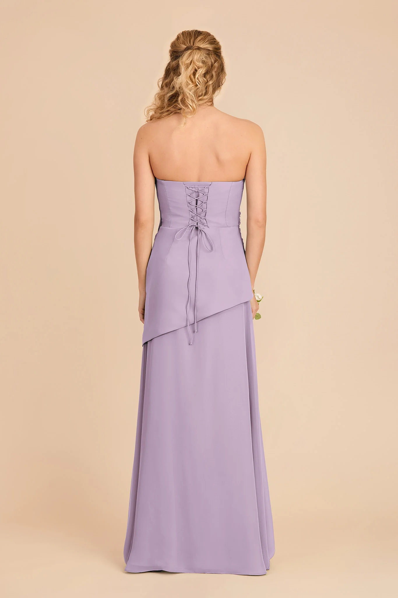 Kai Chiffon Dress - Lavender - Image 5