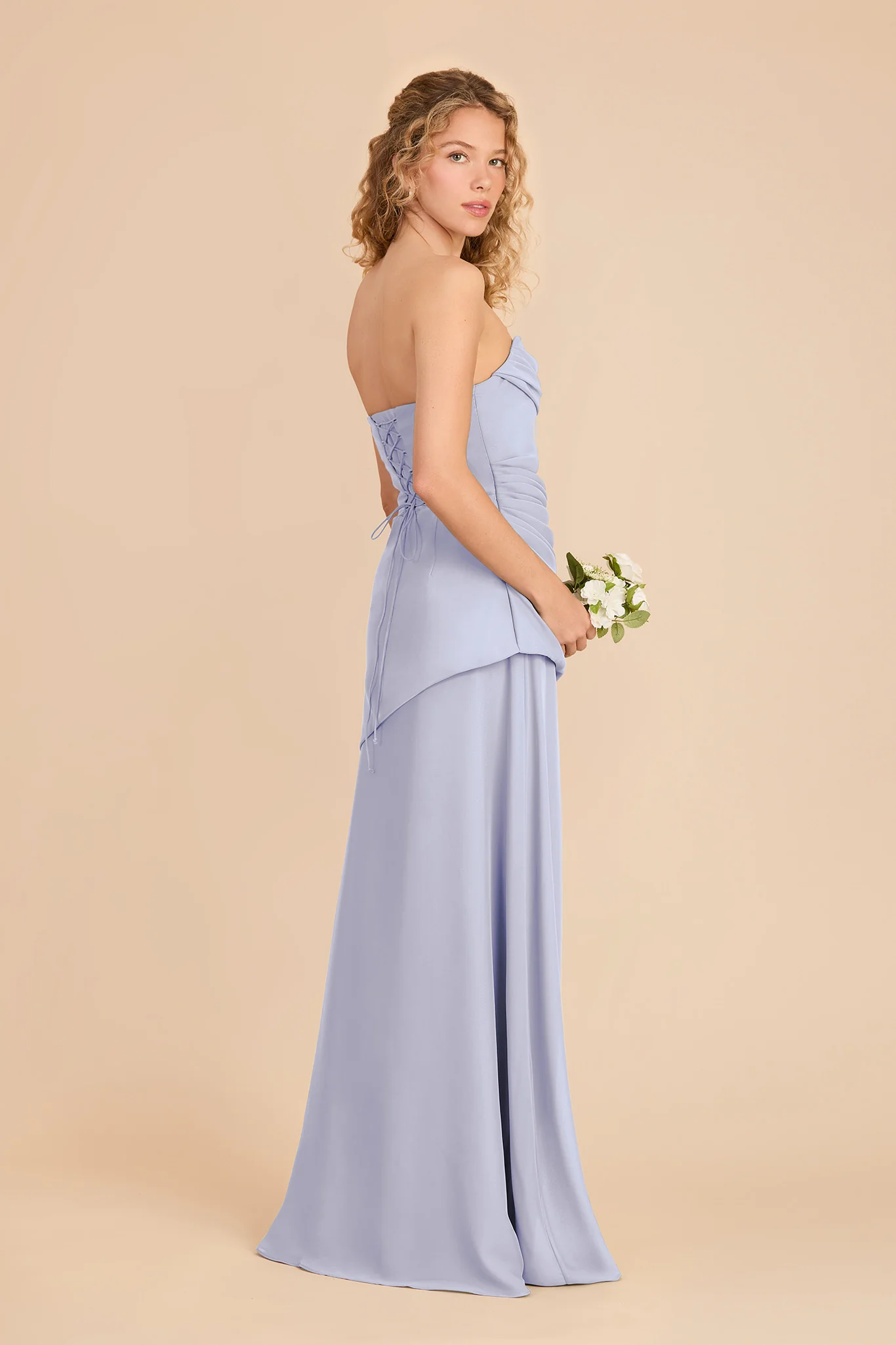 Kai Chiffon Dress - Periwinkle Blue - Image 3