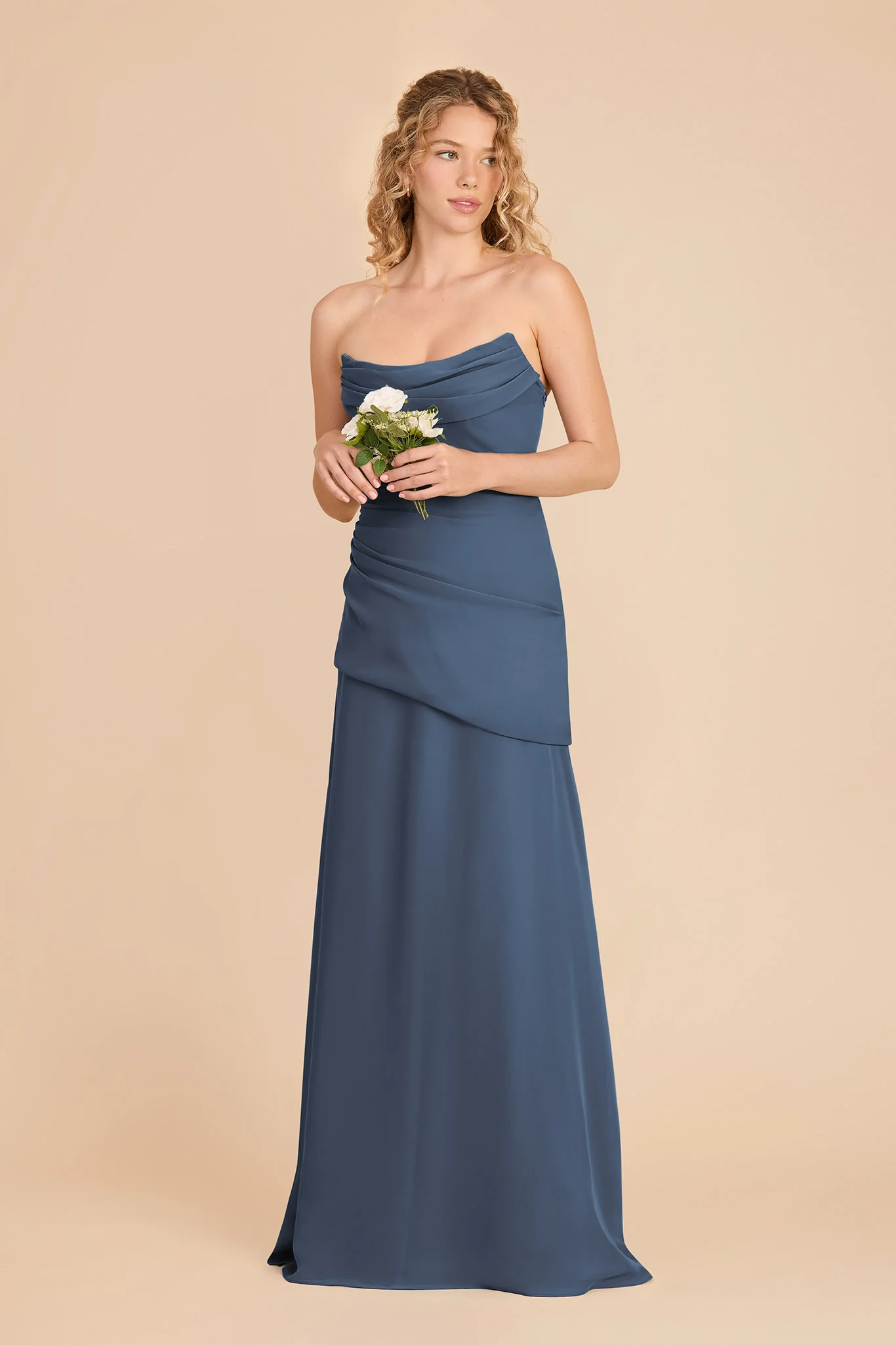 Kai Chiffon Dress - Twilight - Image 2
