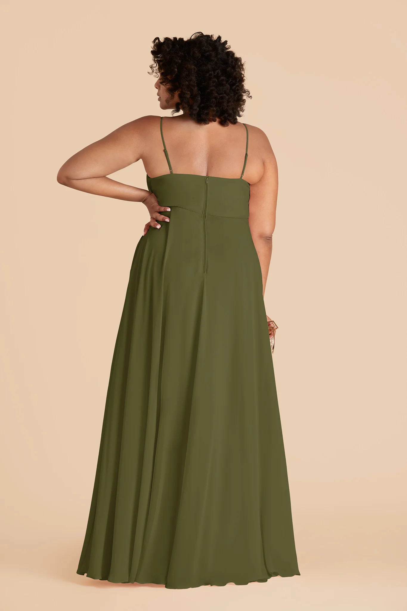 Kaia Chiffon Dress - Martini - Image 6