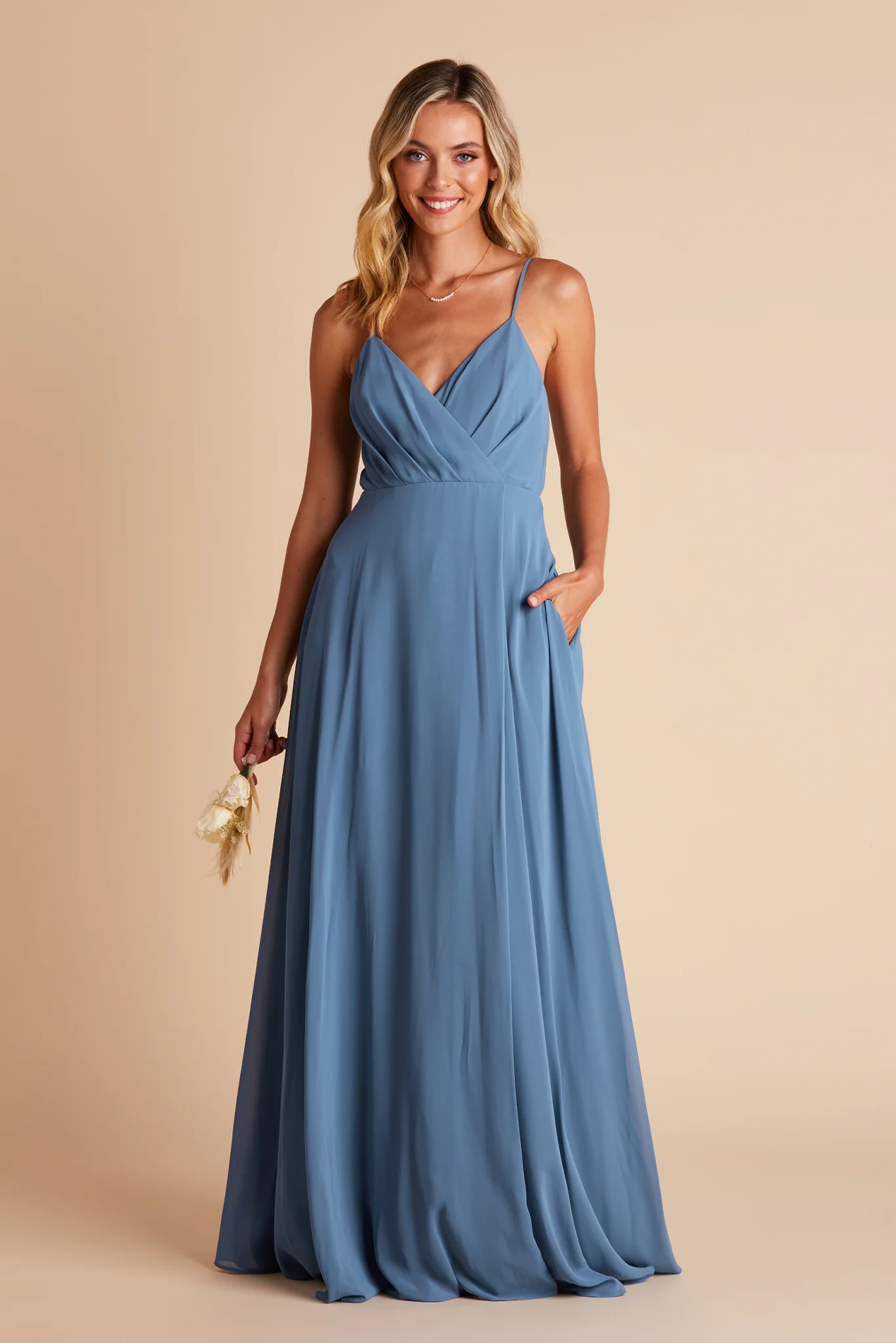 Kaia Chiffon Dress - Twilight - Image 6