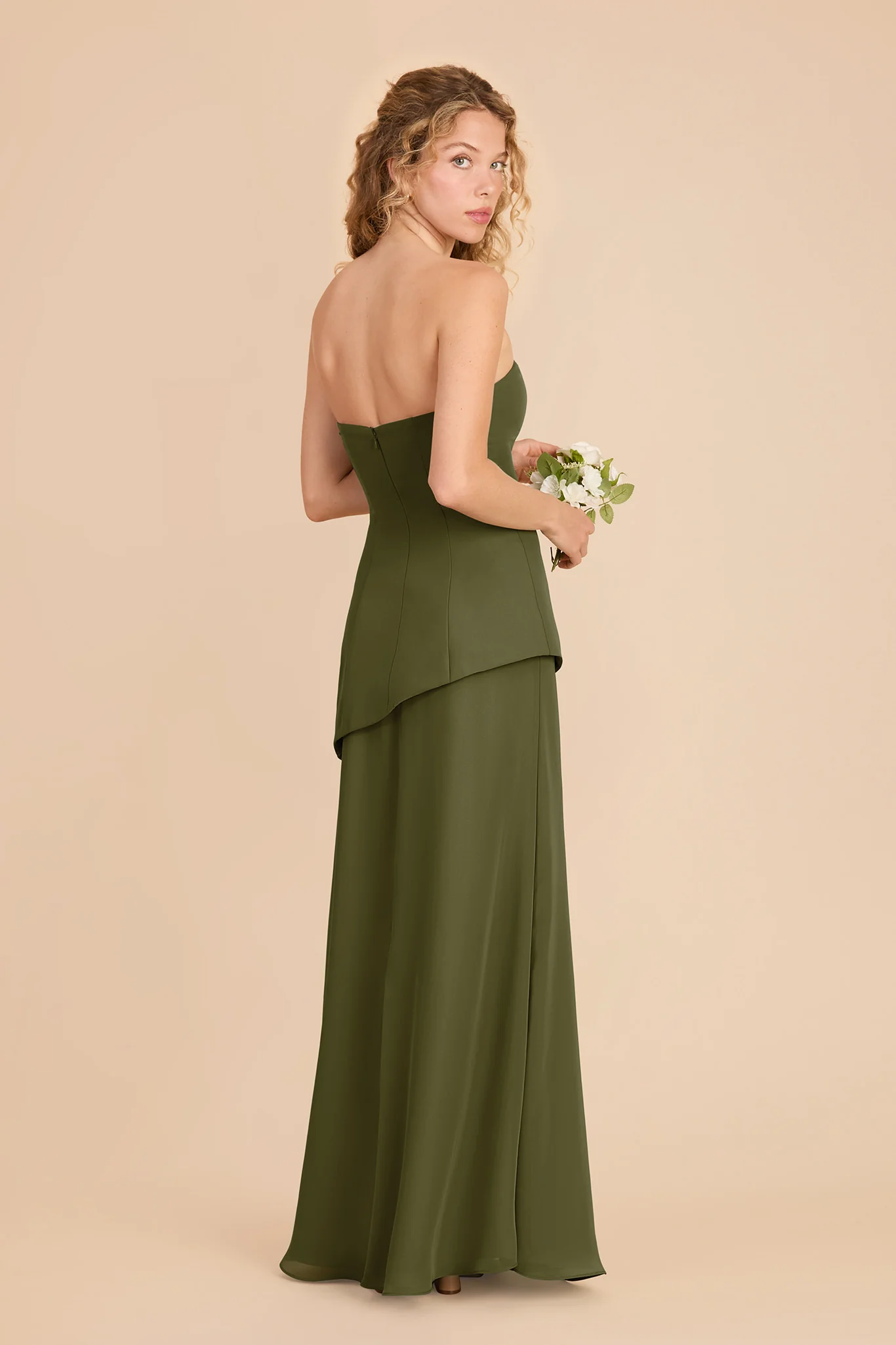 Kayla Chiffon Dress - Martini - Image 3