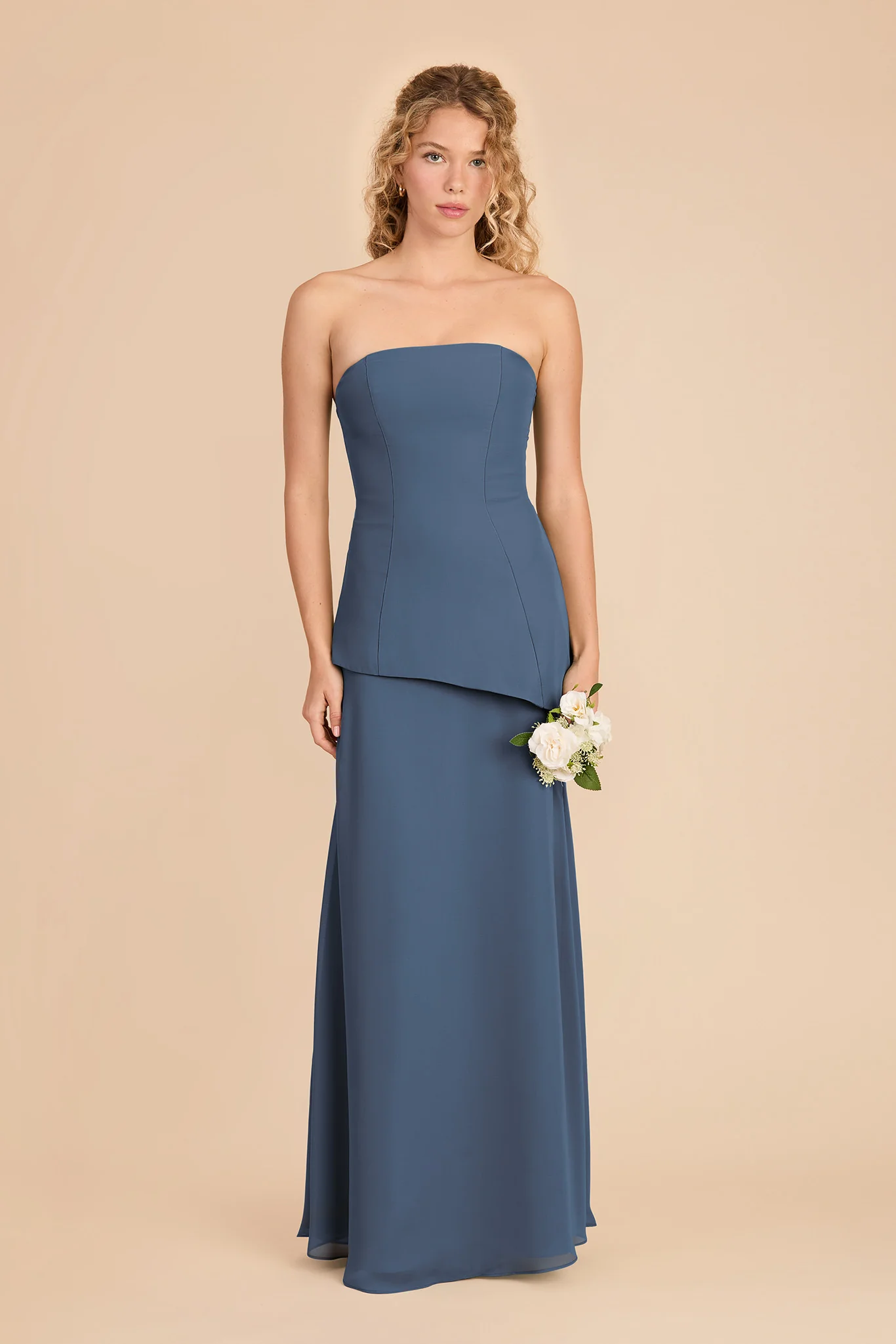 Kayla Chiffon Dress - Twilight