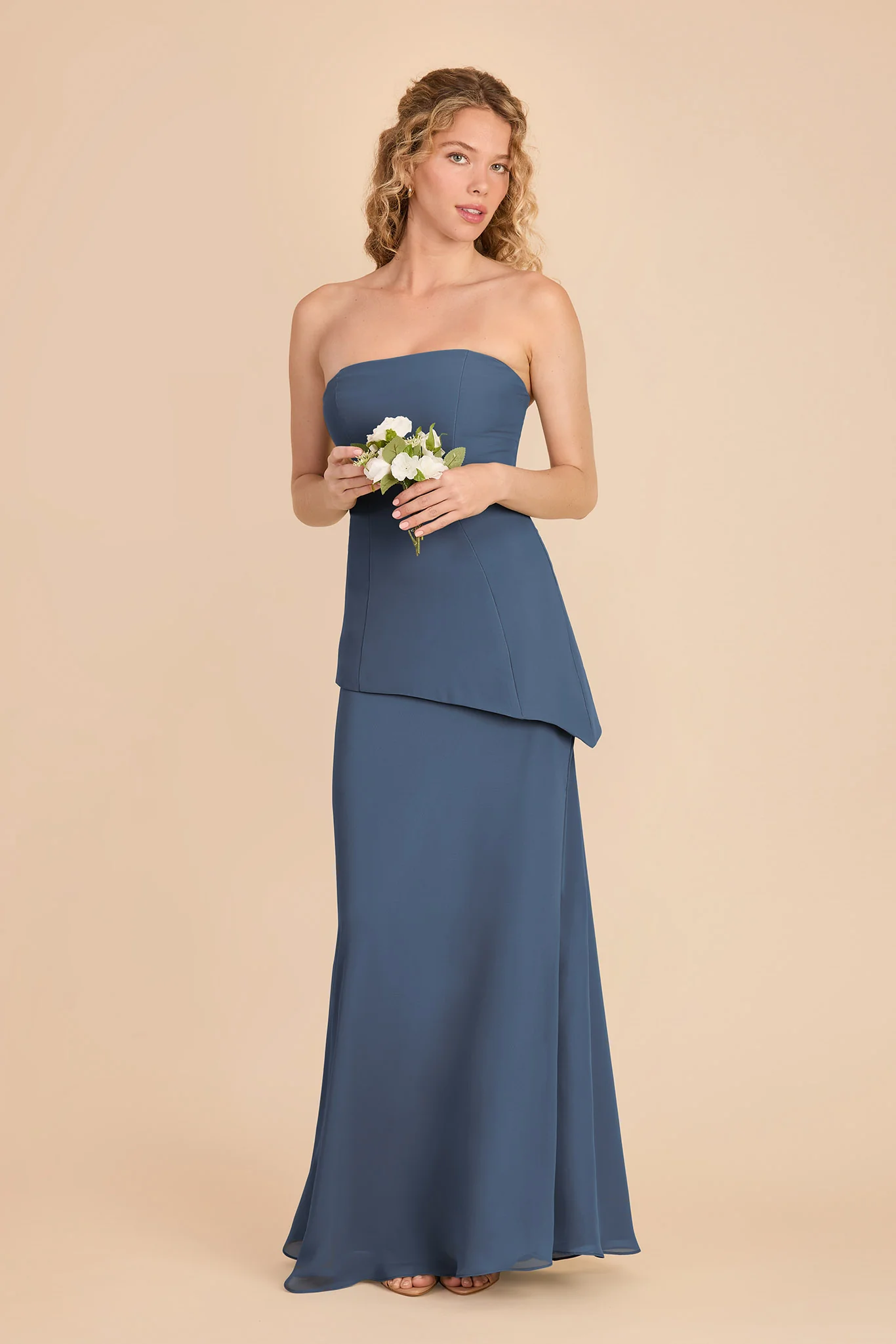 Kayla Chiffon Dress - Twilight - Image 2