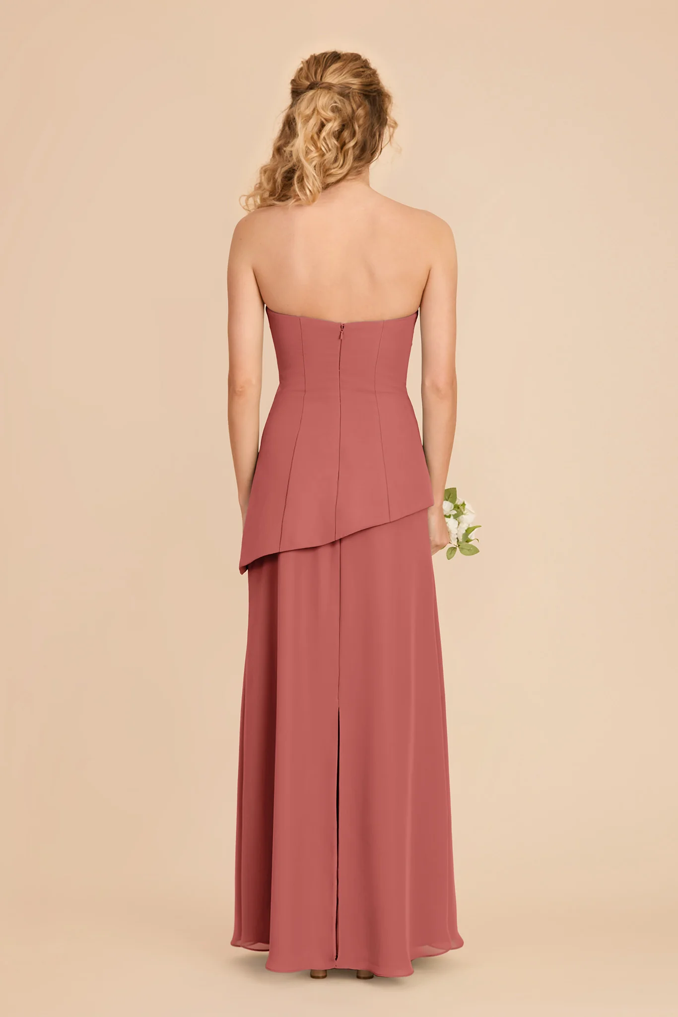 Kayla Chiffon Dress - Wild Rose - Image 4