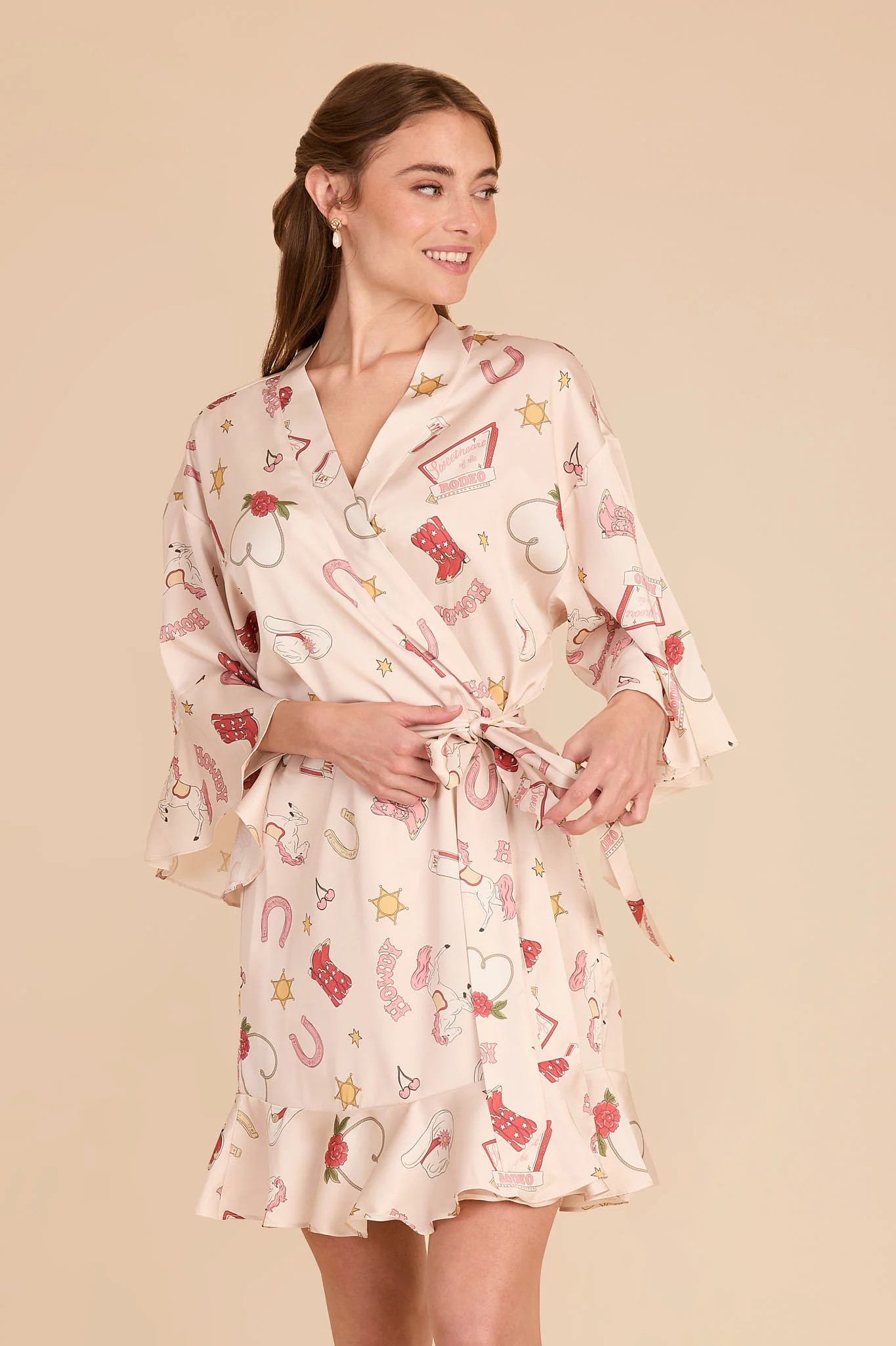 Kenny Matte Satin Robe - Last Rodeo - Image 2