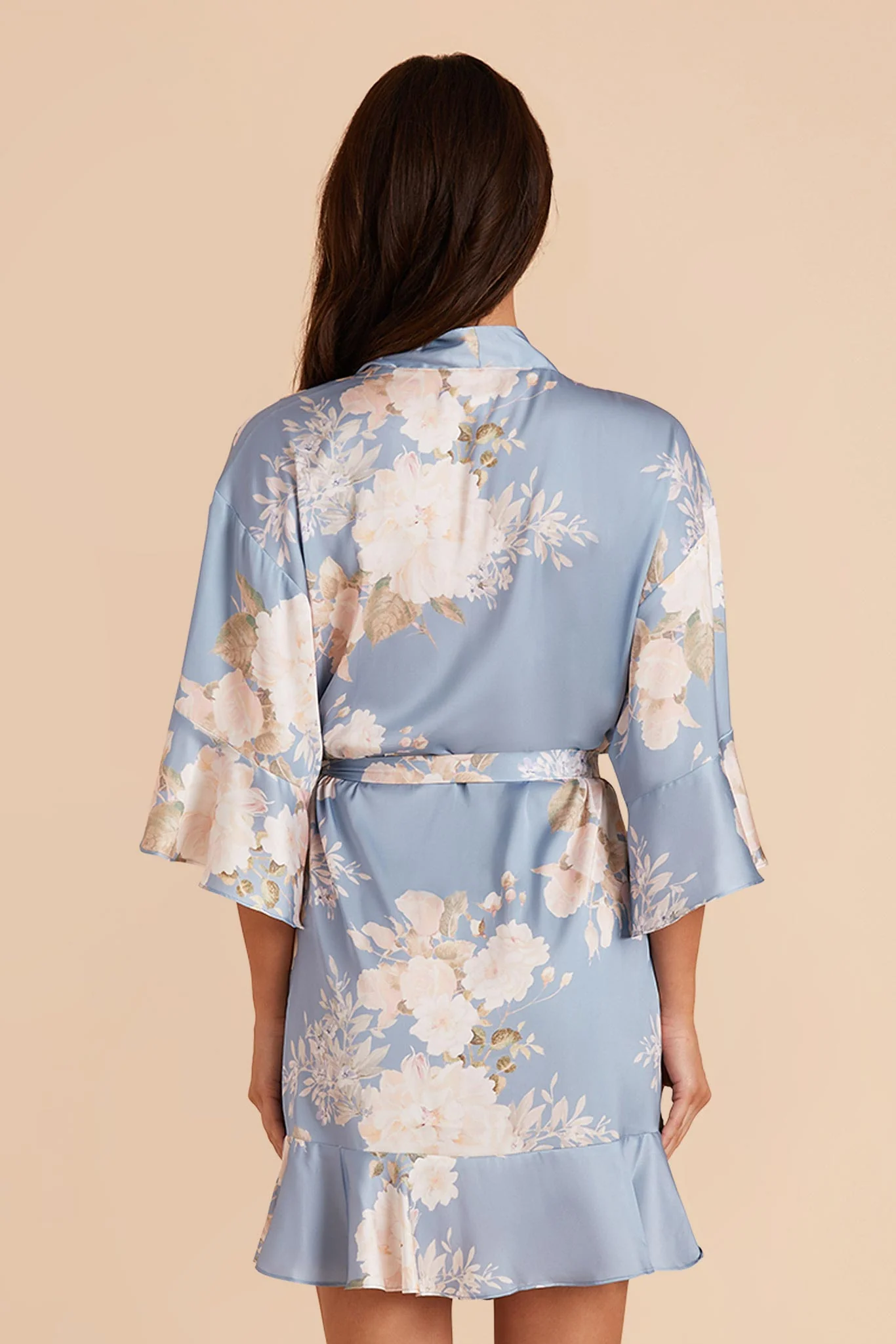 Kenny Robe - Dusty Blue Romantic Bouquet - Image 7