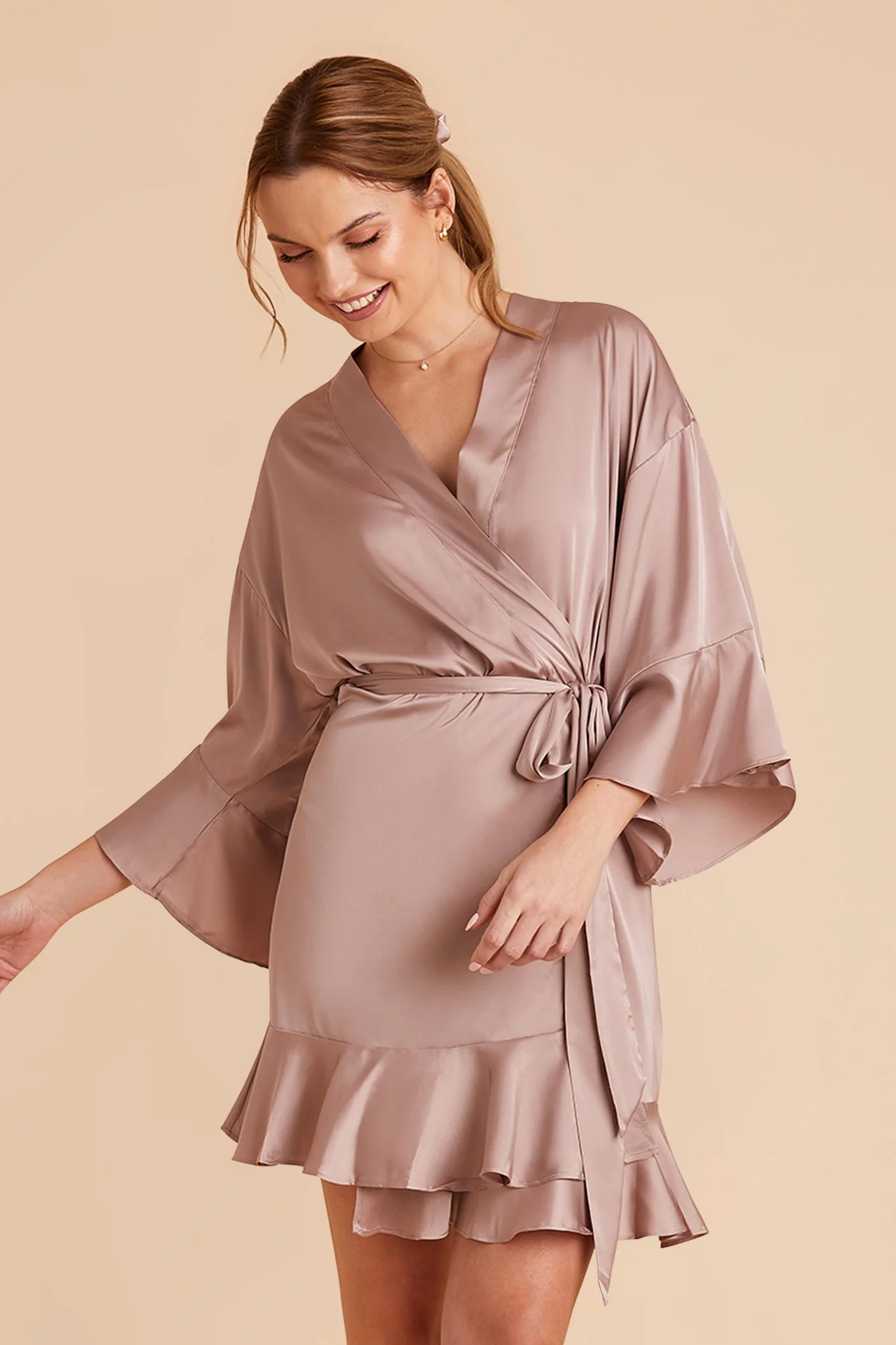 Kenny Robe - Mauve Taupe - Image 7